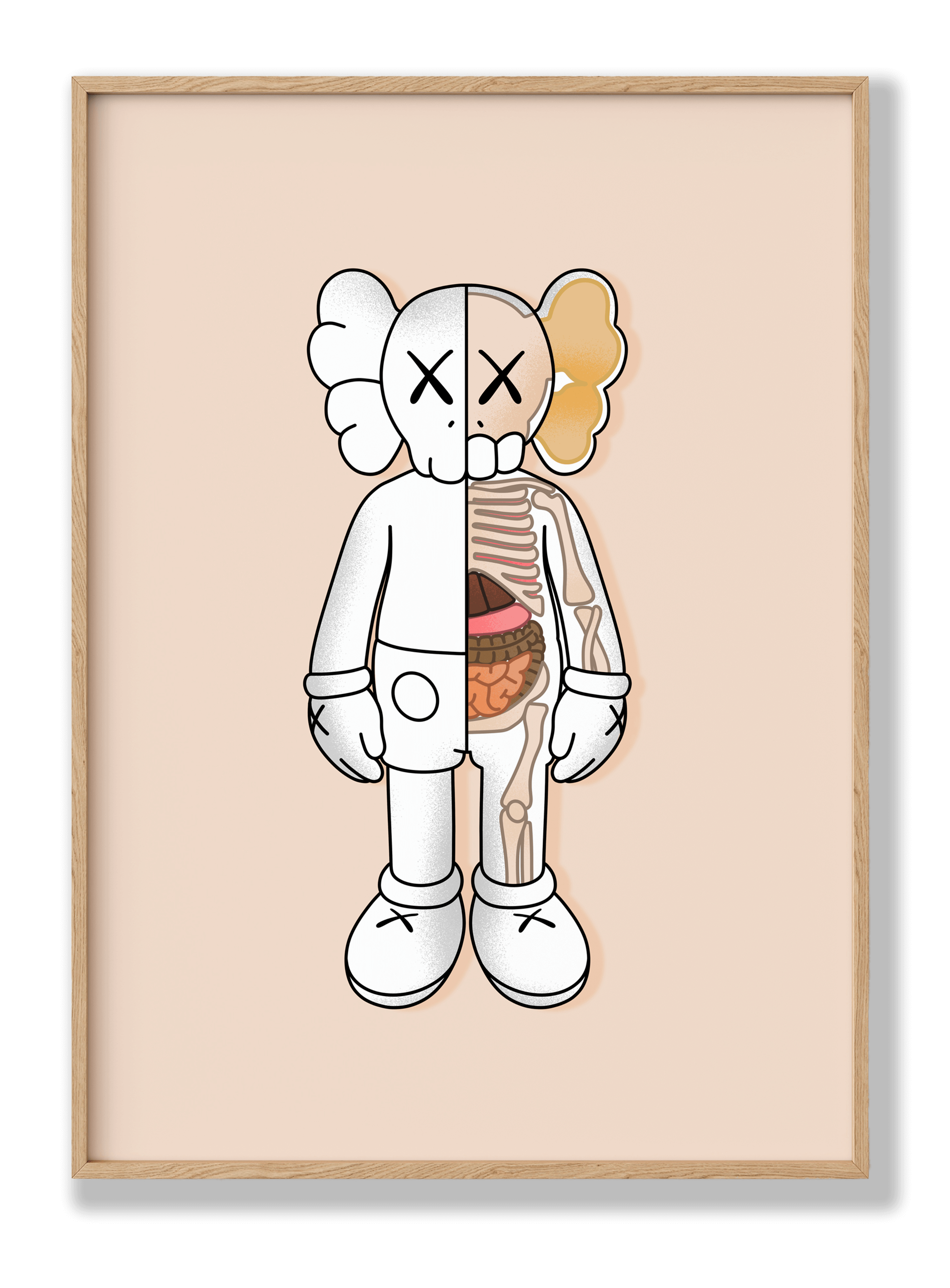 Exo Kaws Poster