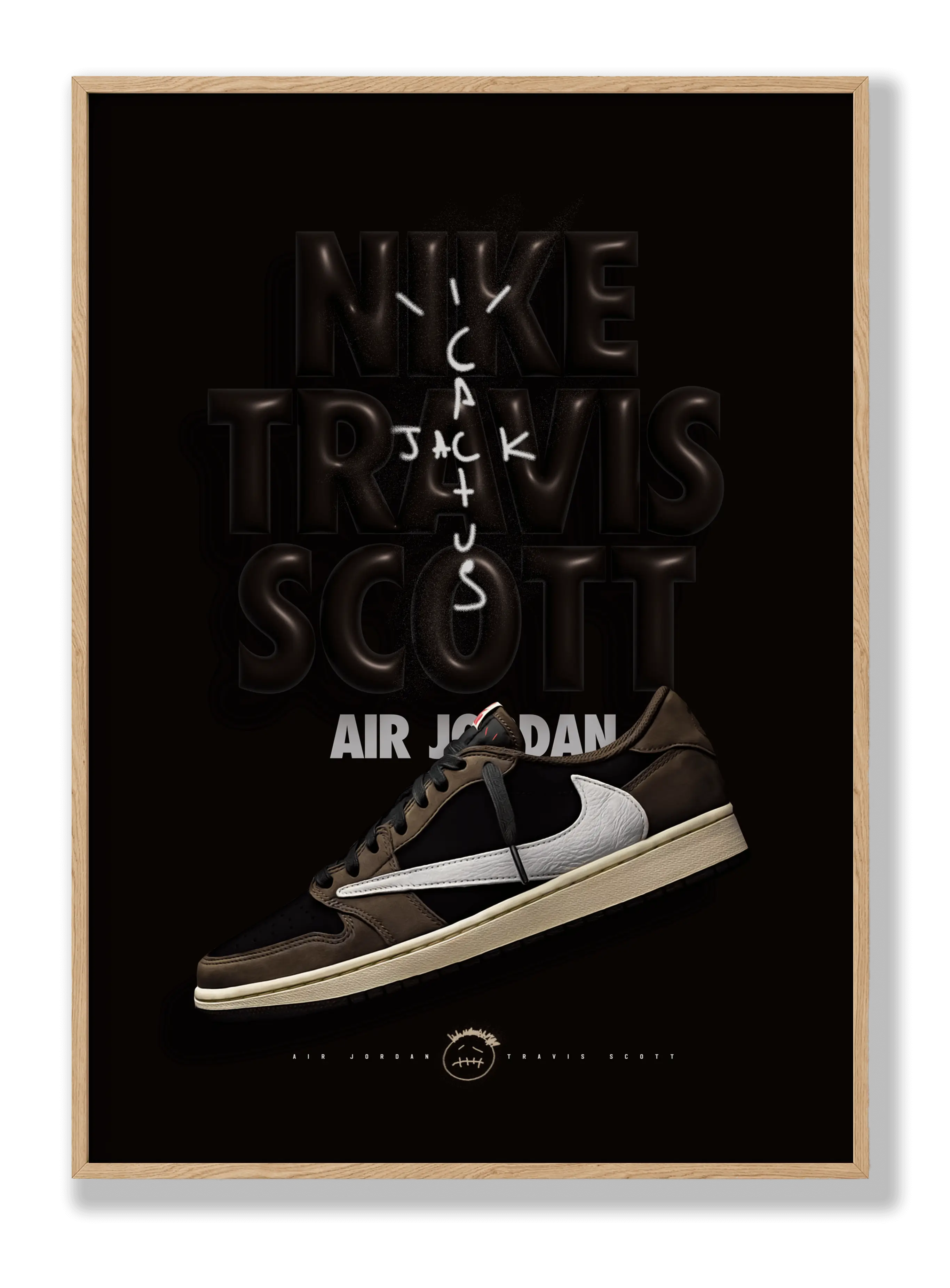 Nike x Travis Scott Plakat