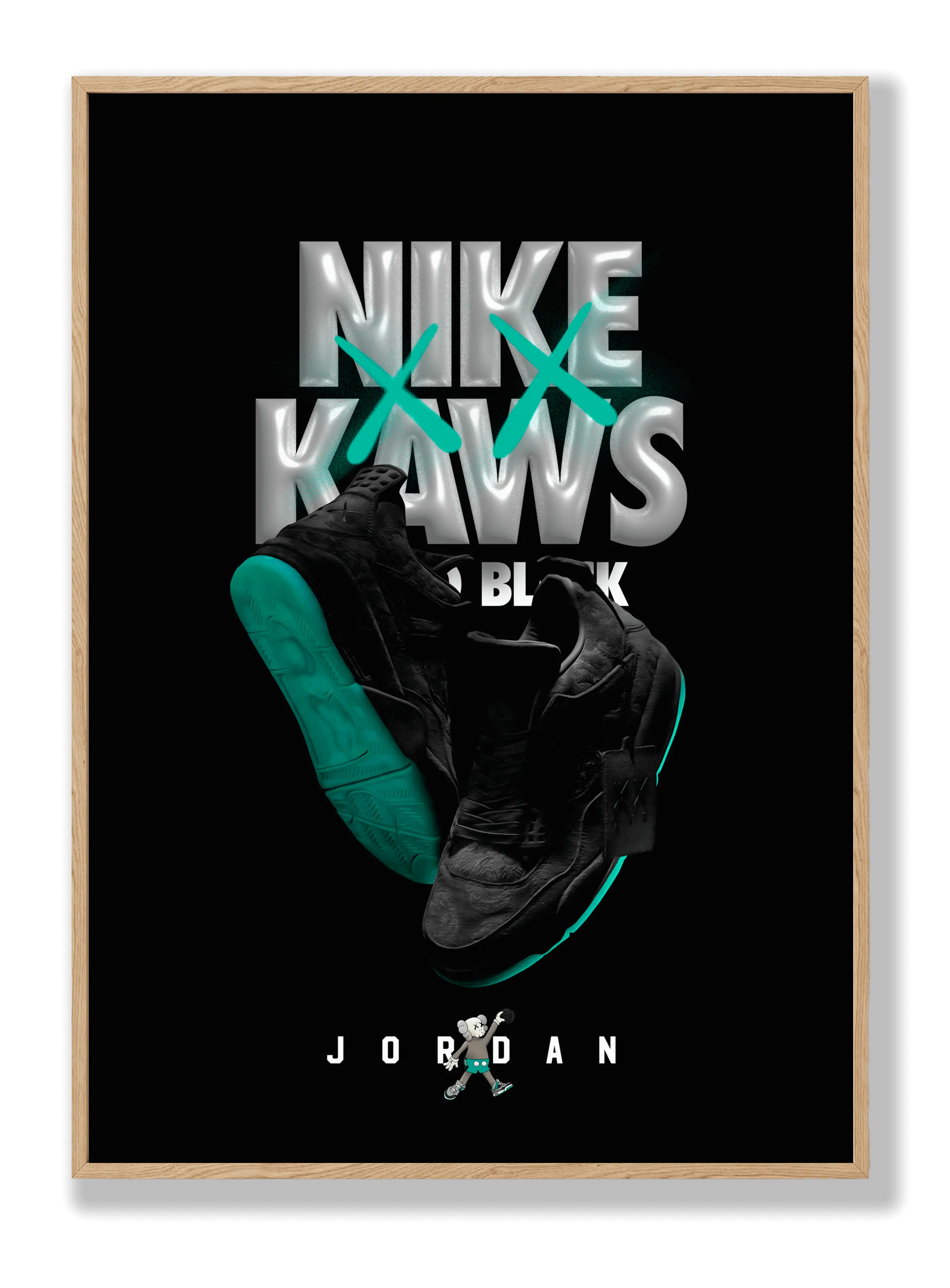 Nike Kaws Plakat