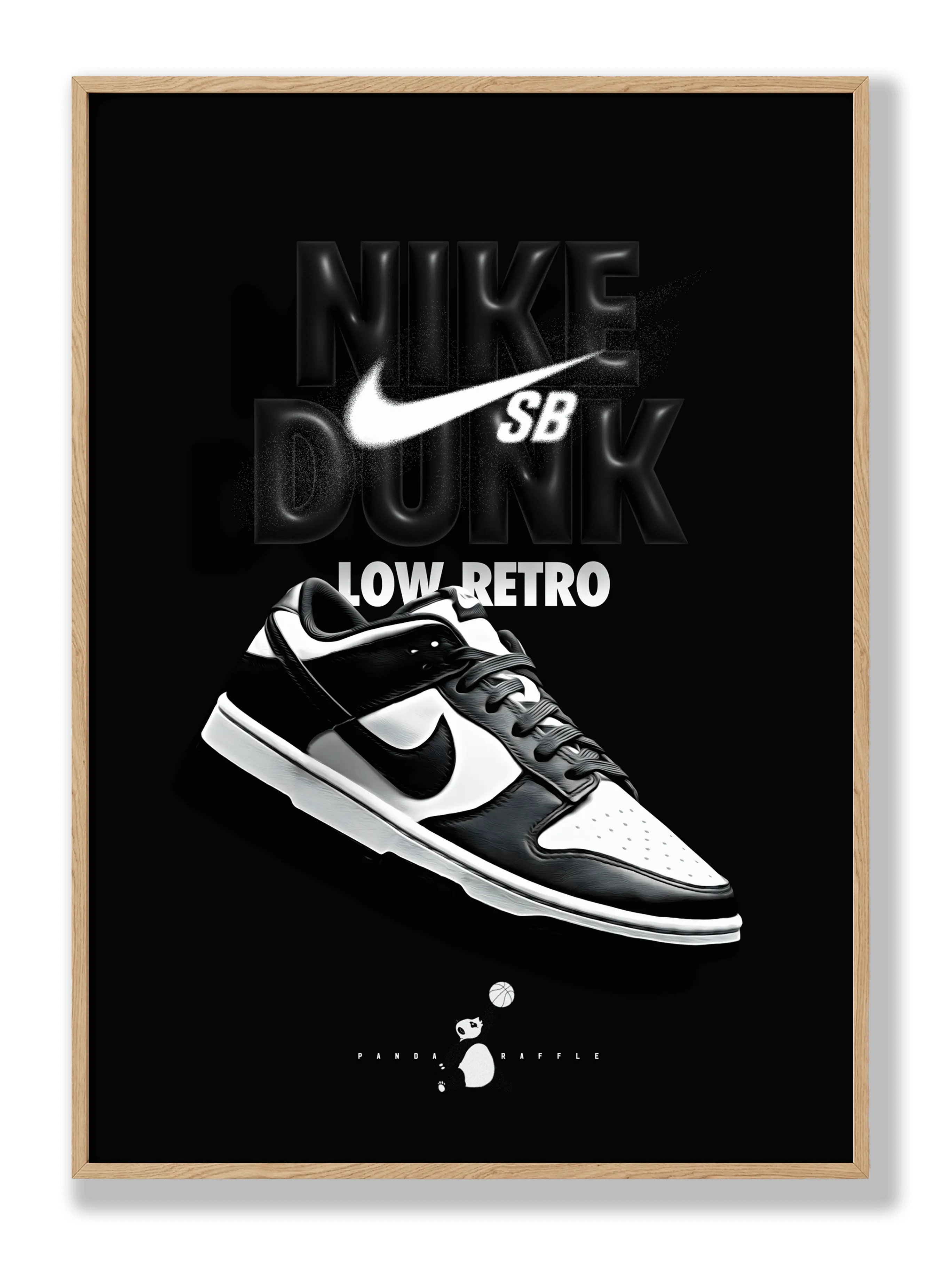 Nike Dunk Low Retro Plakat