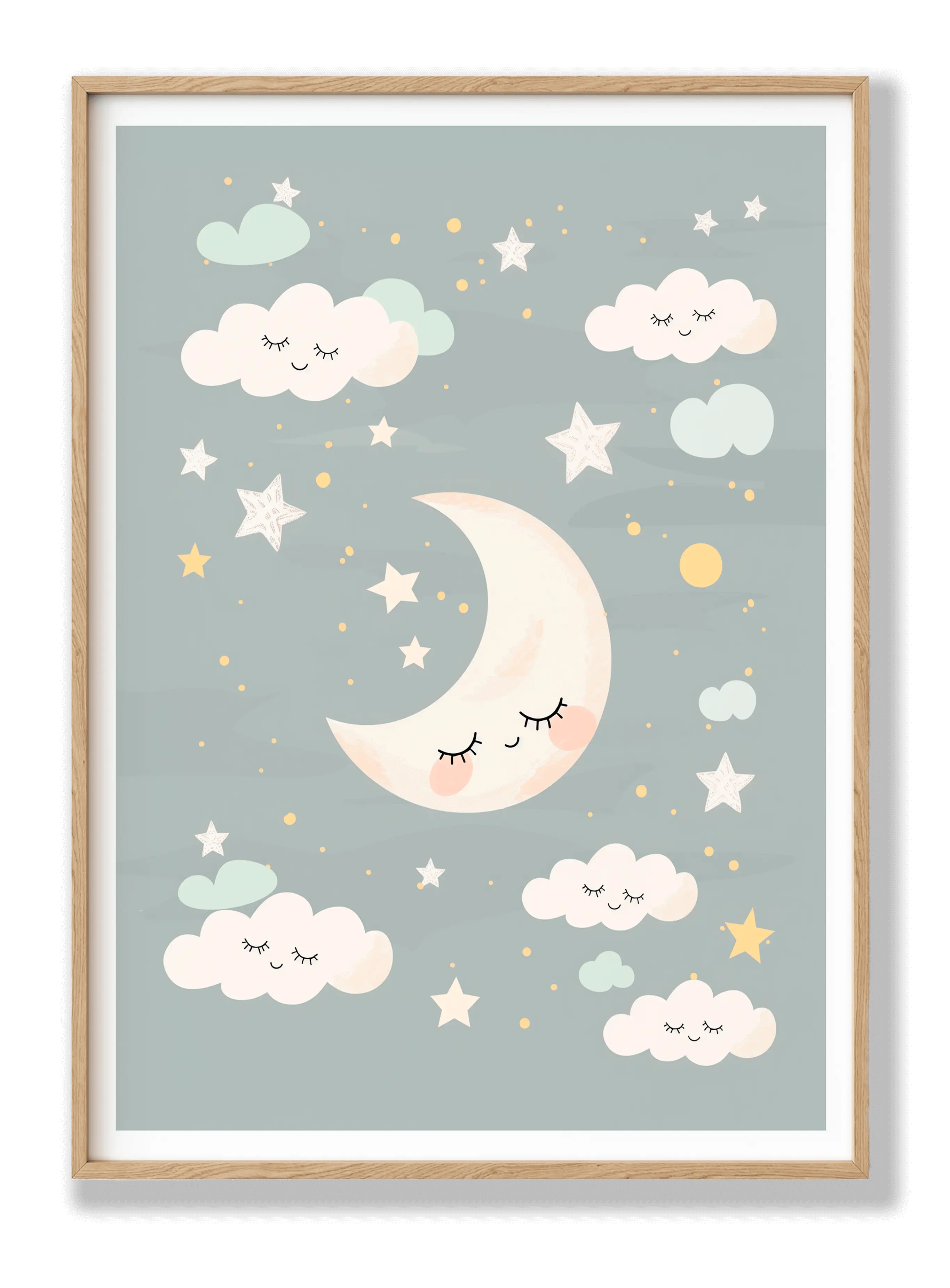 Sleepy Moon Plakat