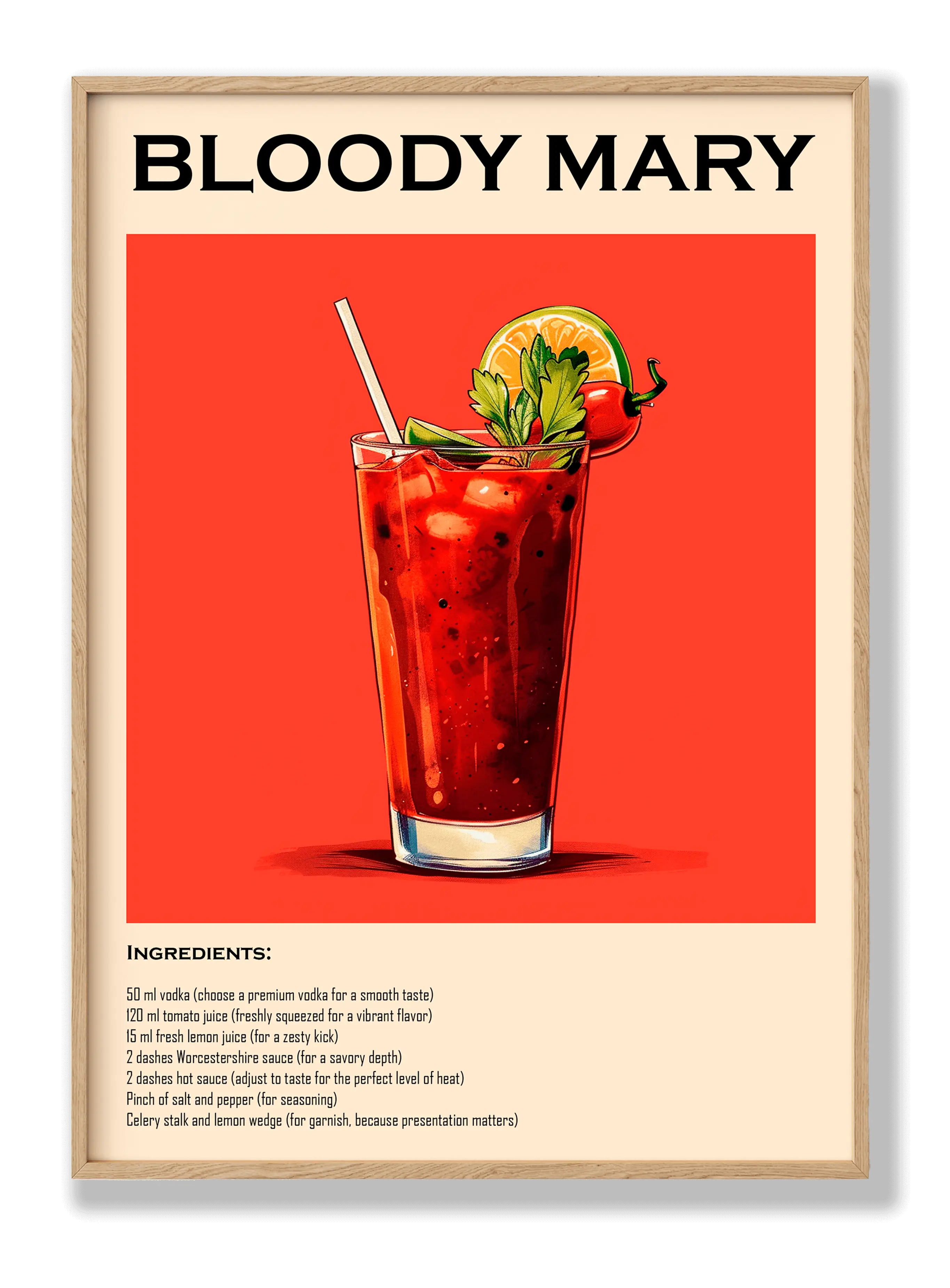 Bloody Mary Plakat