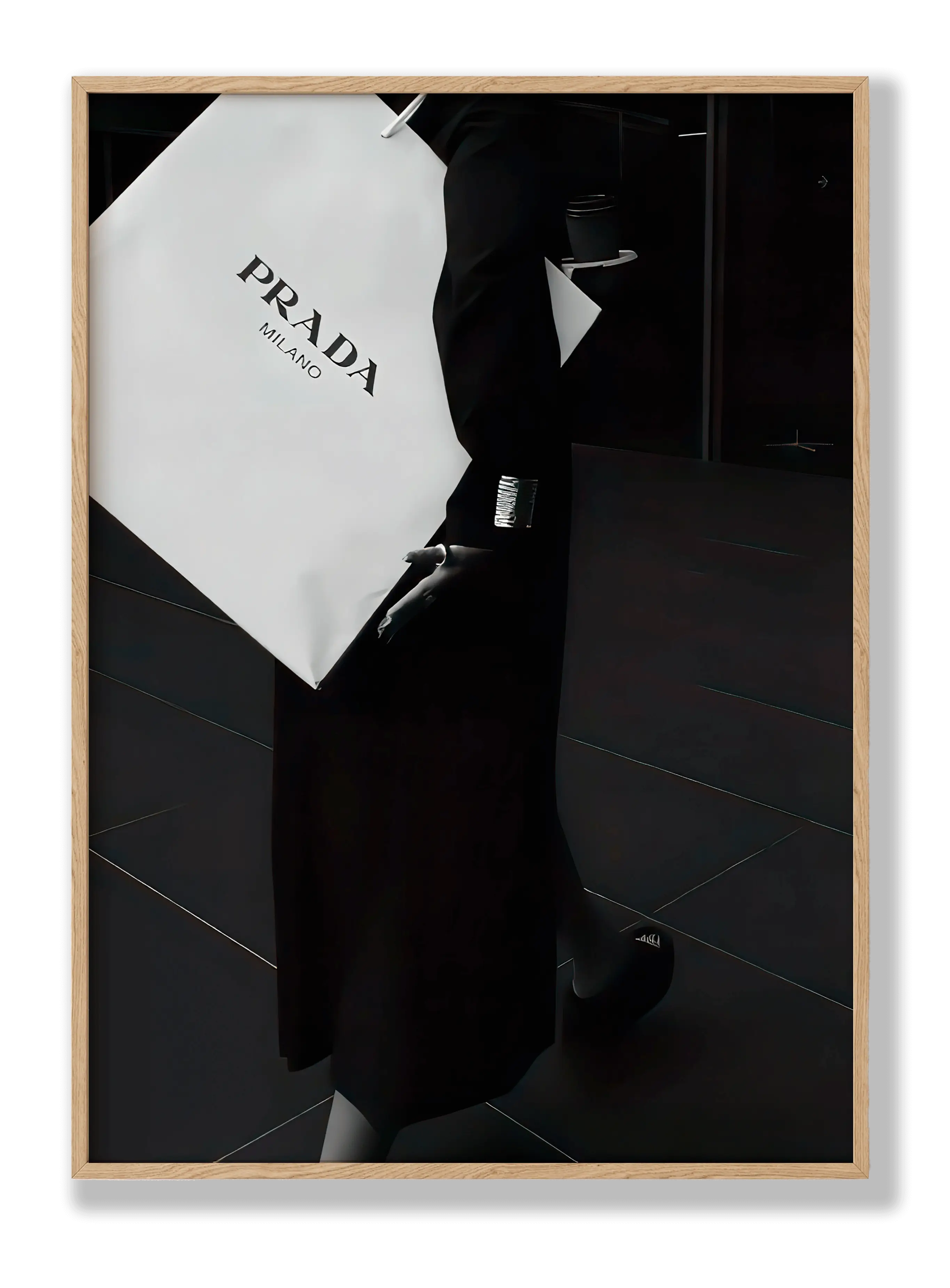 Prada Mailand Poster
