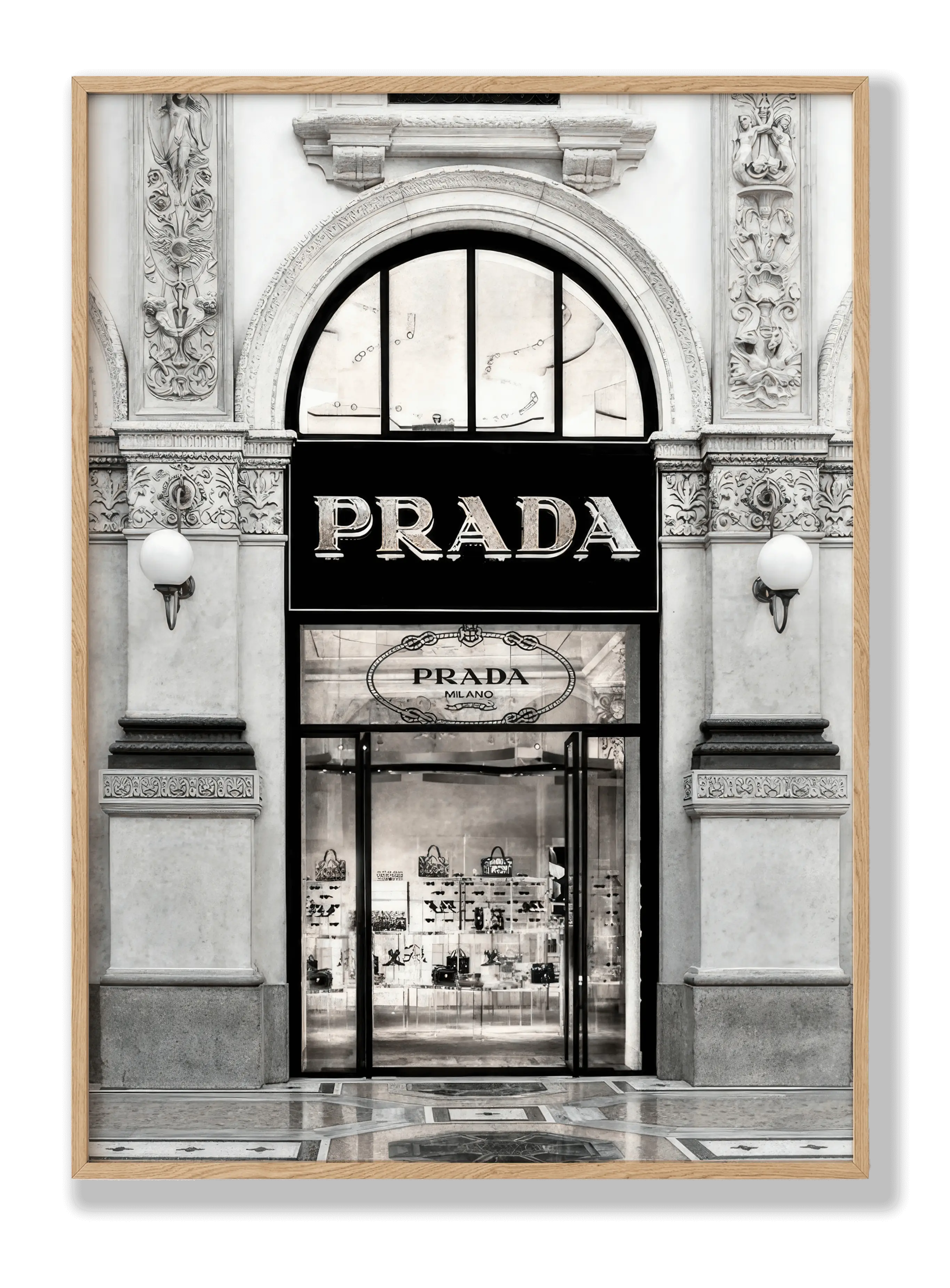 Prada-Frontplakat
