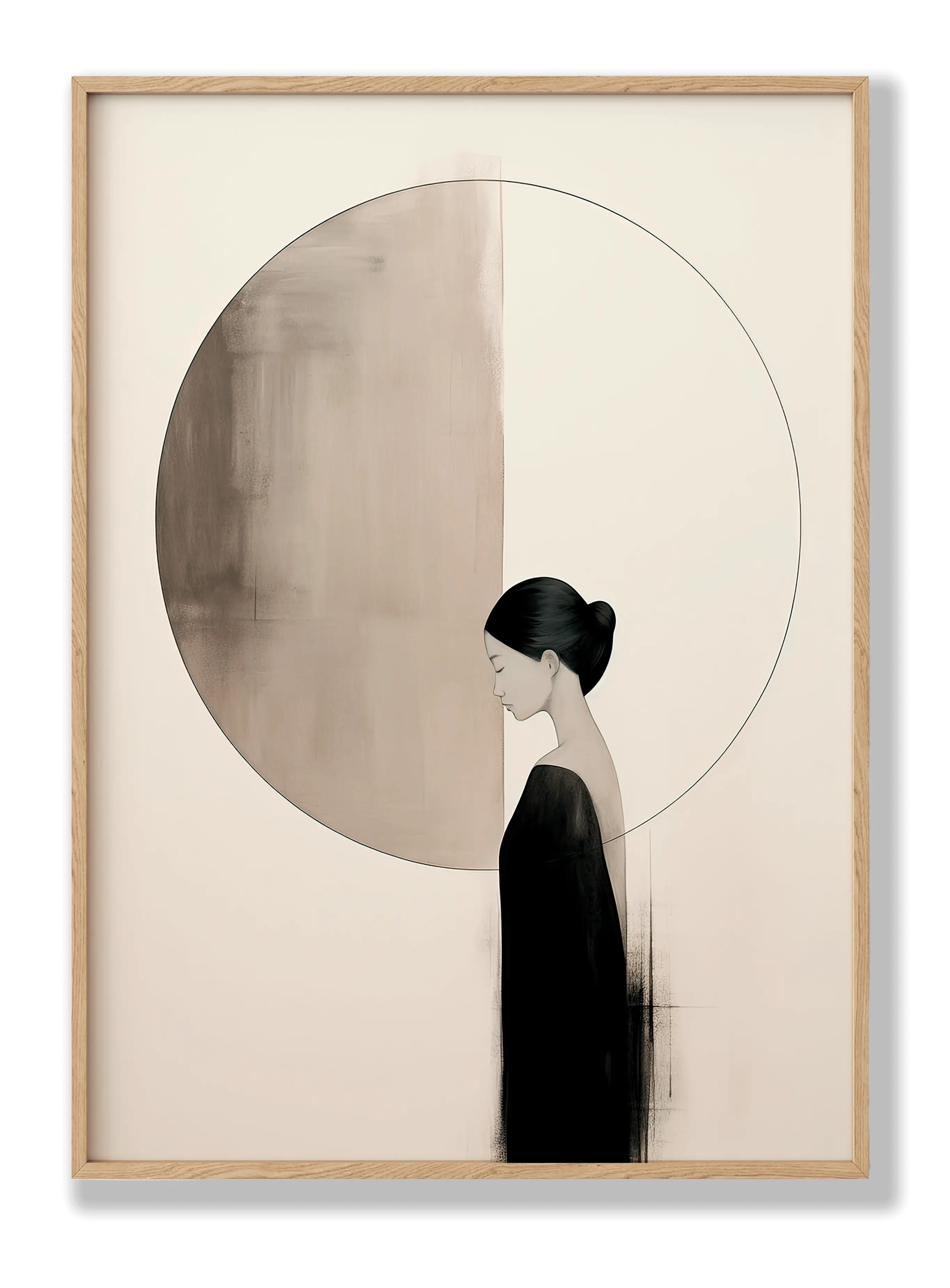 Japanese Half Moon Plakat