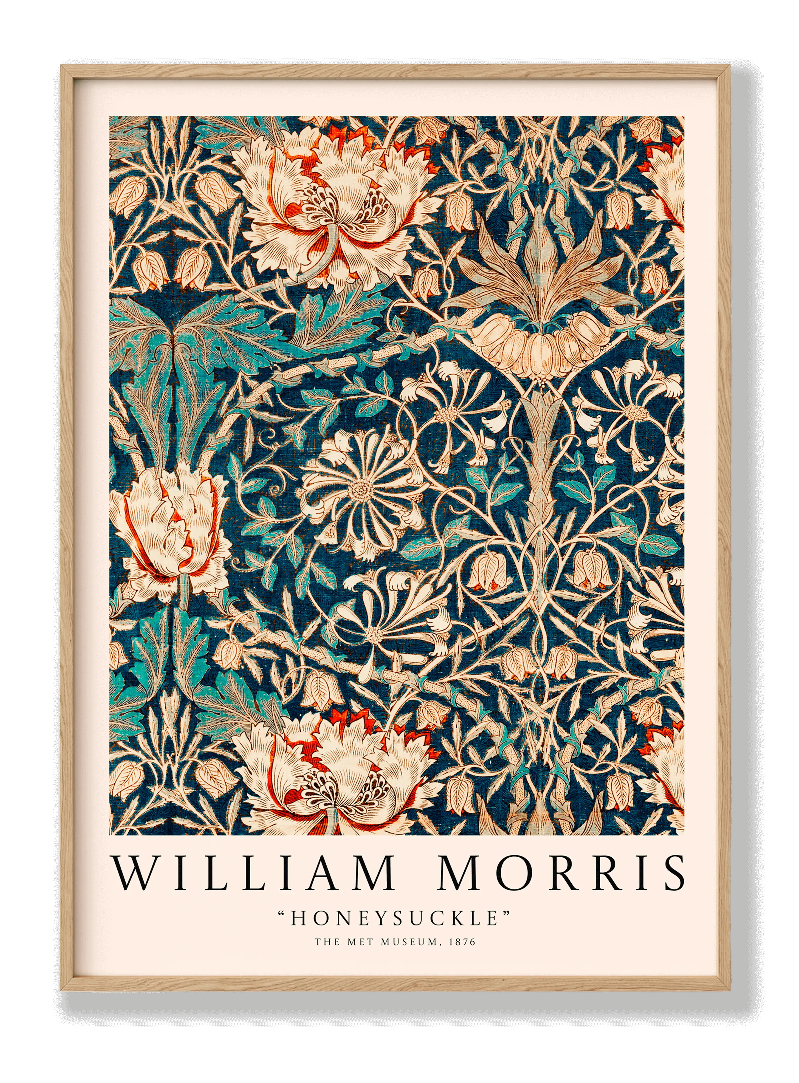 William Morris - Geißblatt Poster