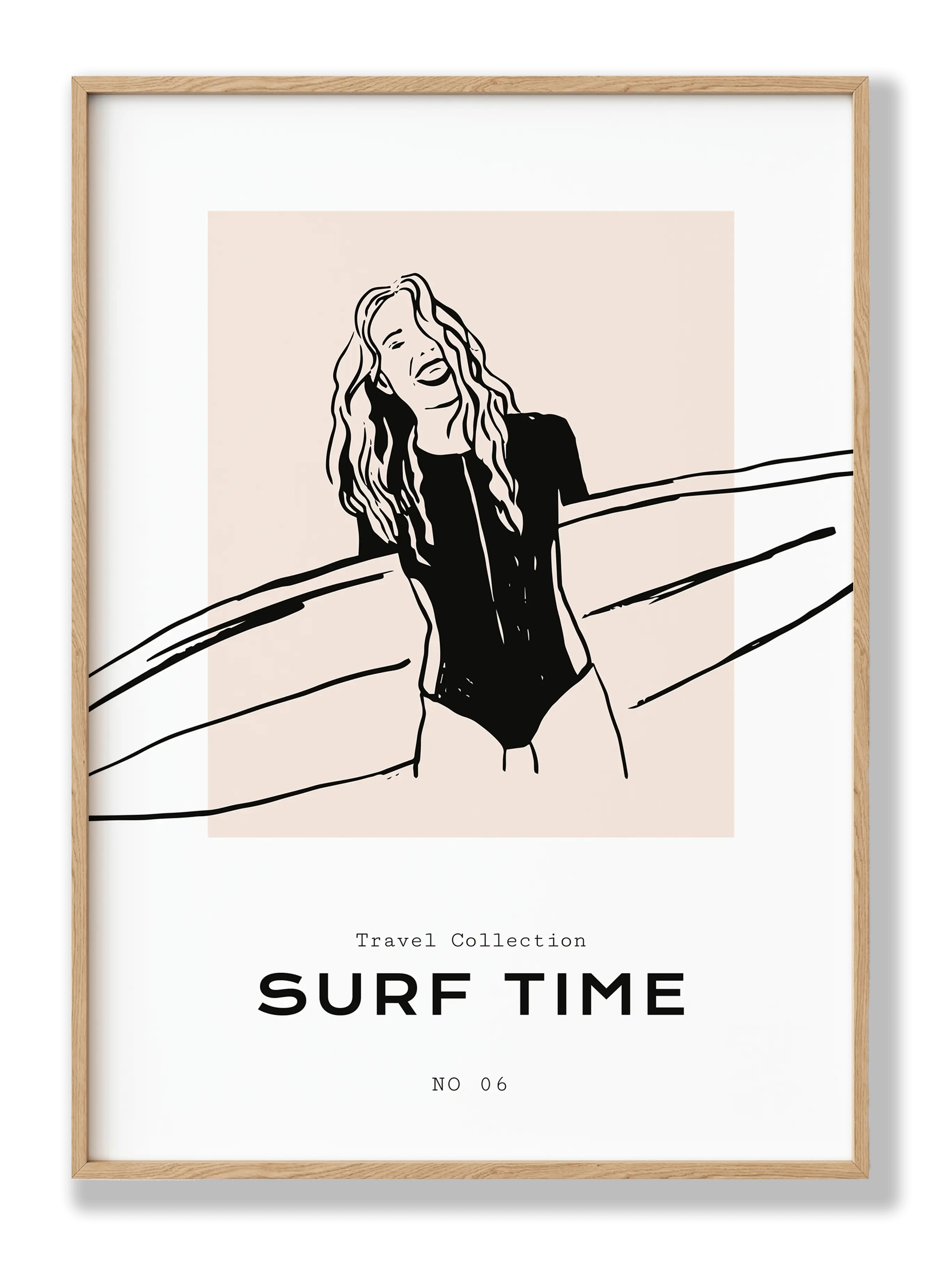 Surf Time Plakat