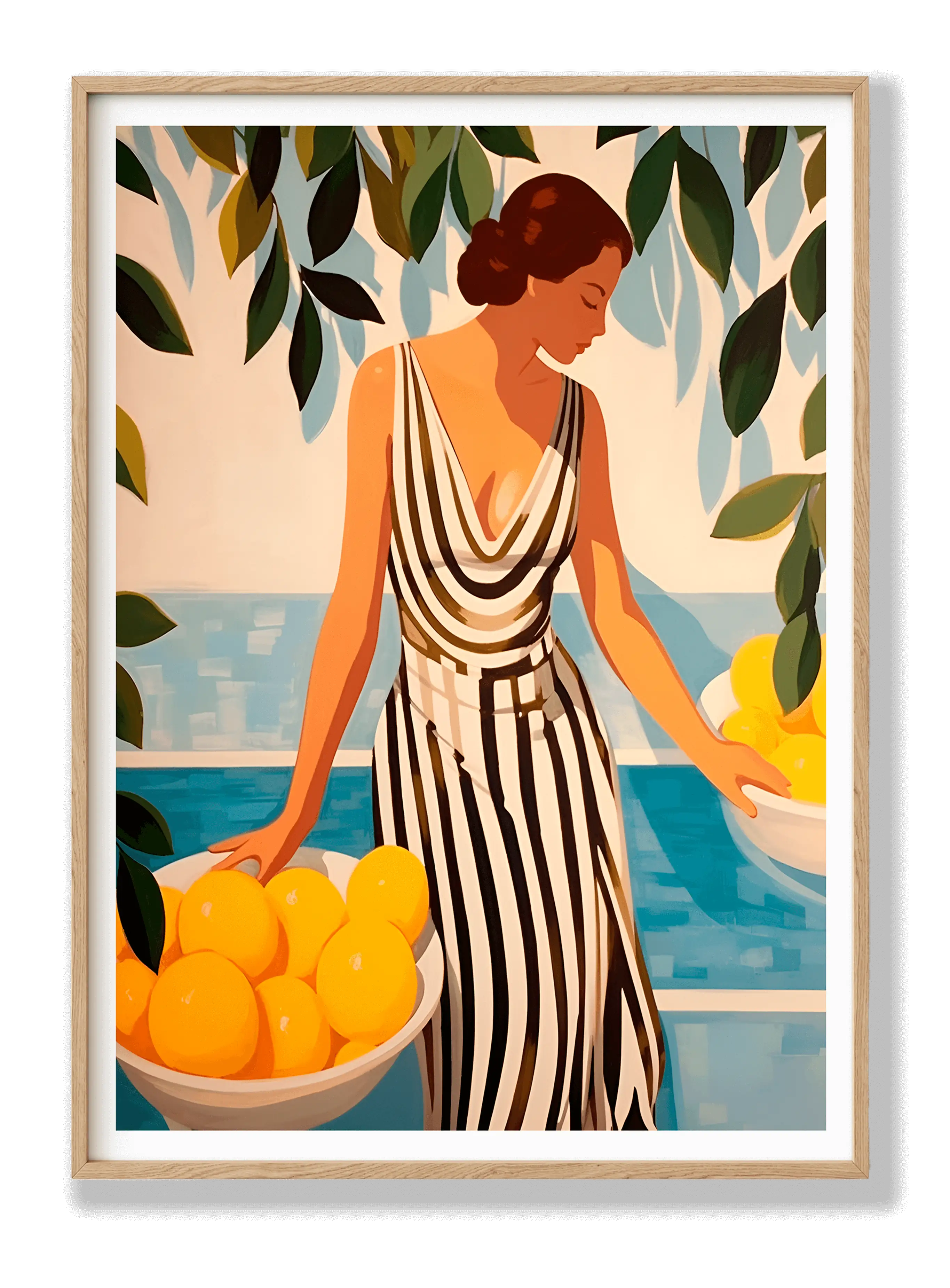 Lemon Garden Plakat
