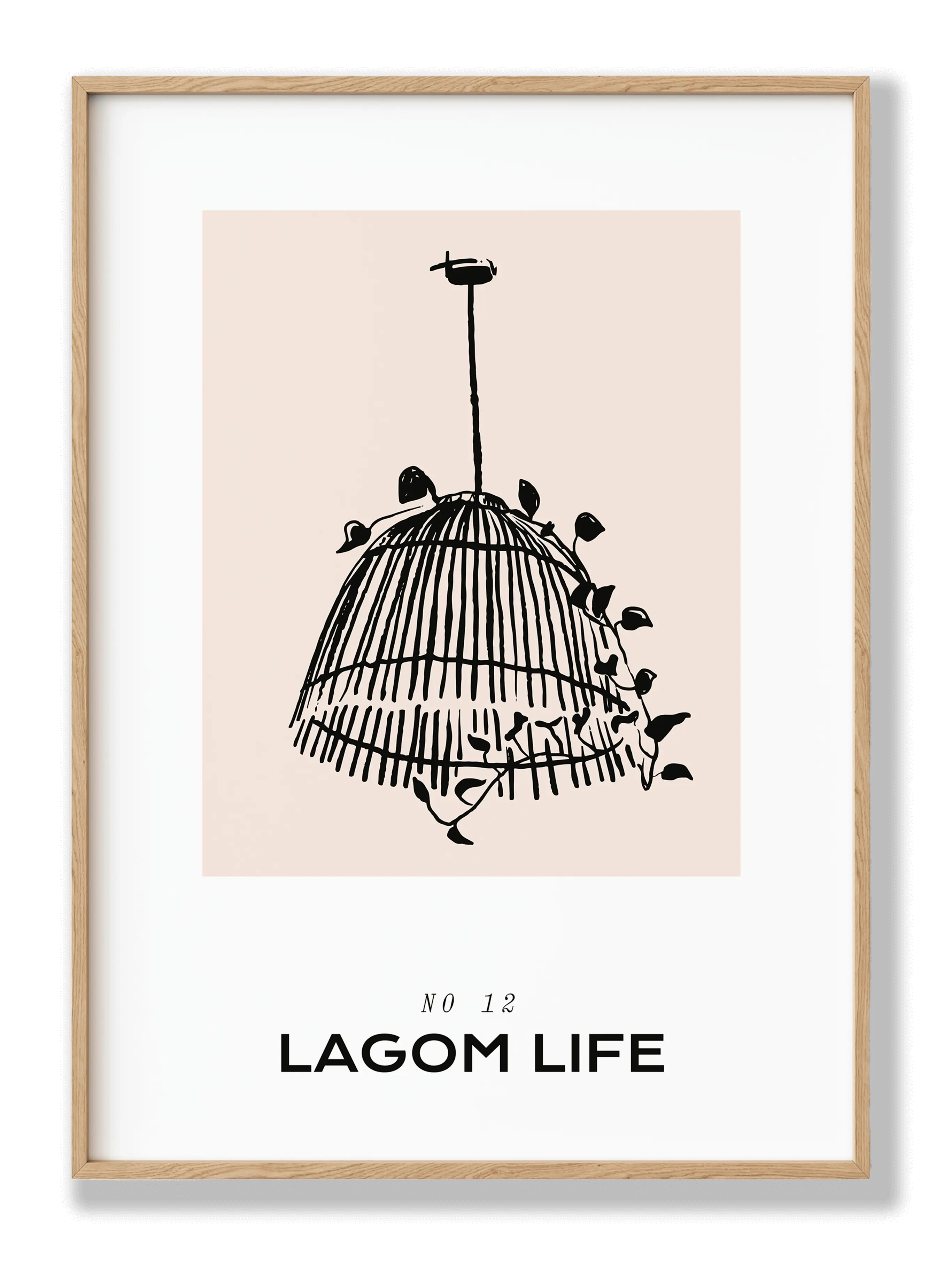 Lagom Life Plakat