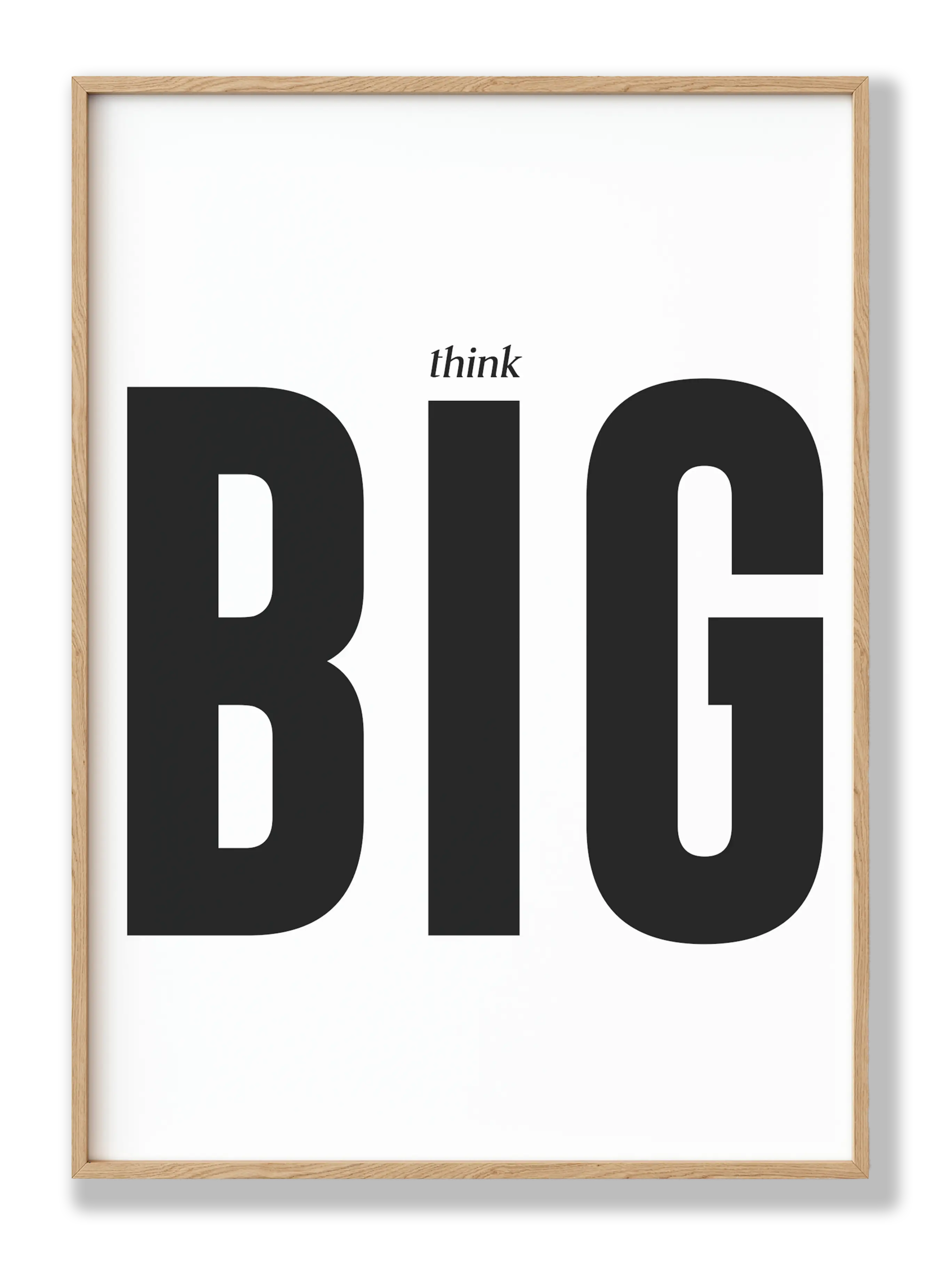 Think Big! Plakat