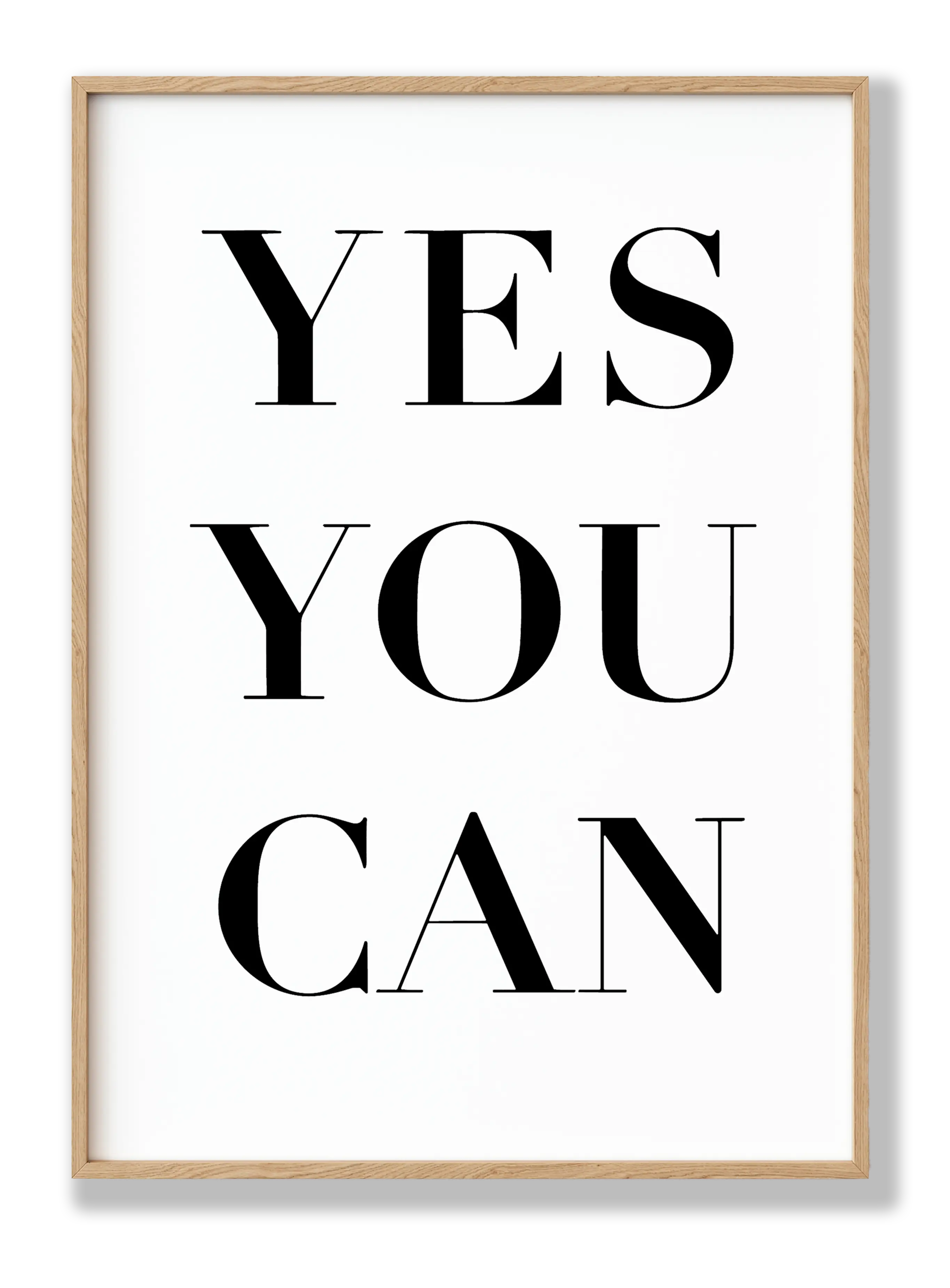 Yes you can Plakat