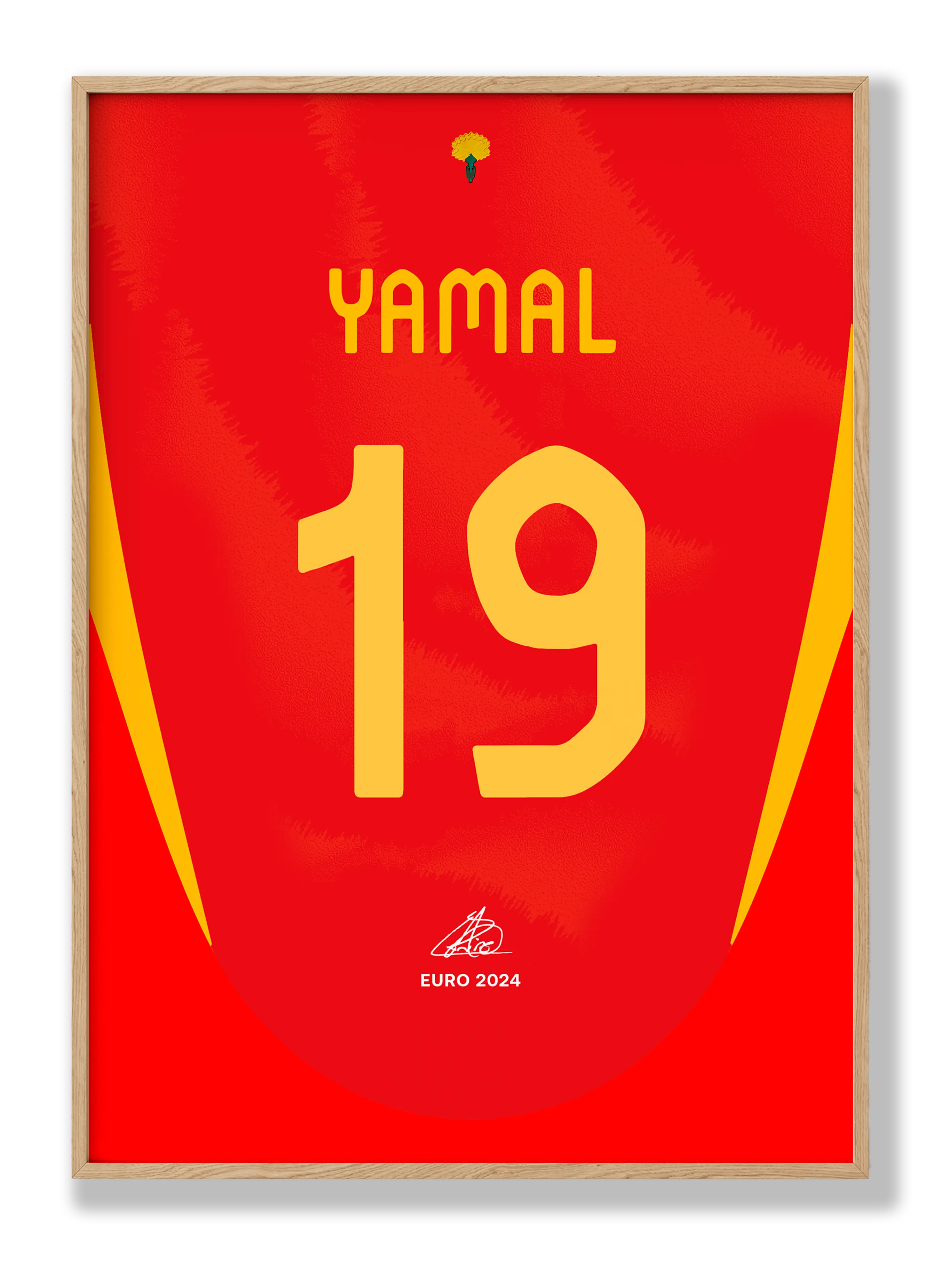 Laminiertes Yamal-Shirt-Poster