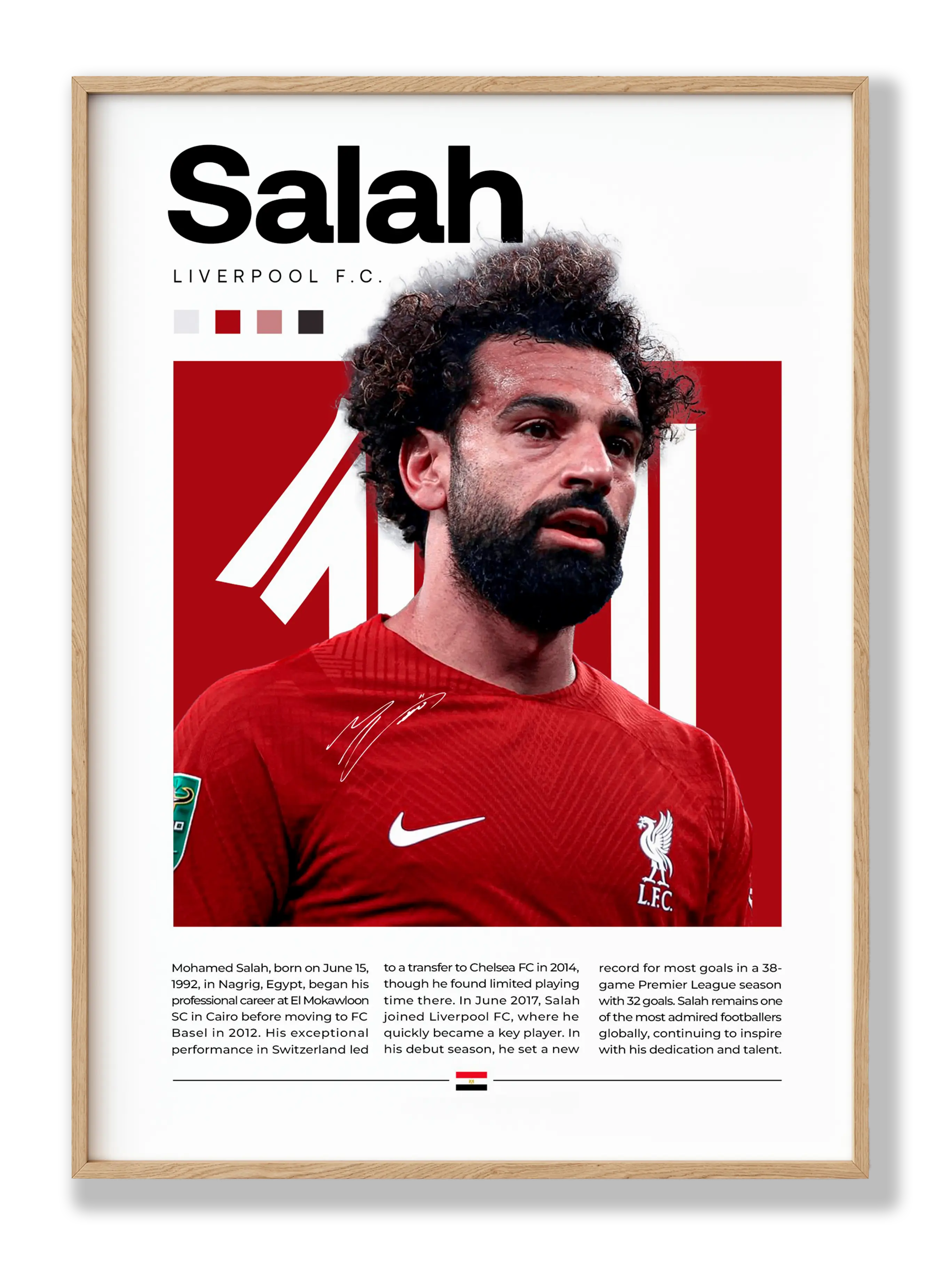 Mohamed Salah No. 2 Plakat