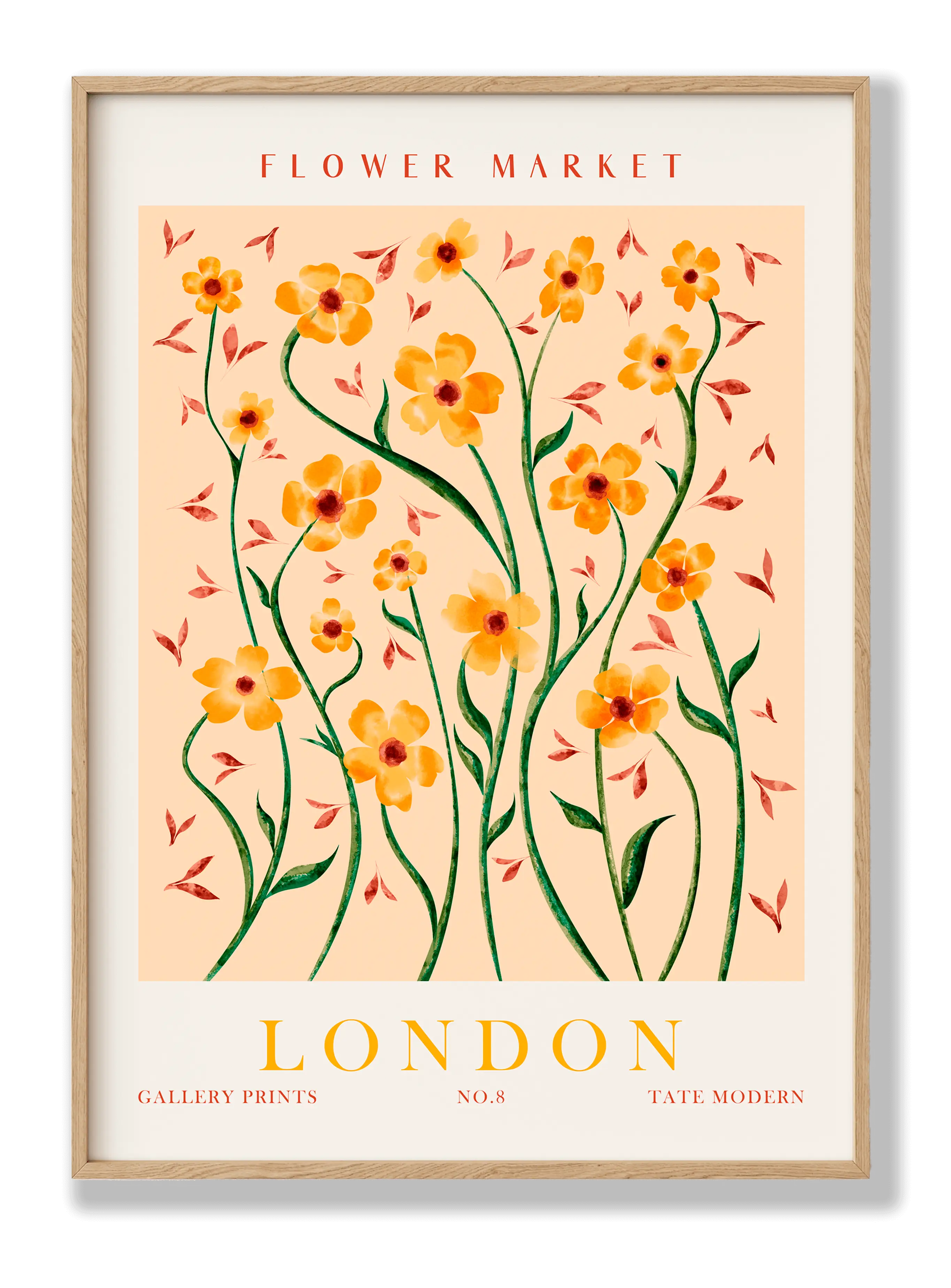 Blumenmarkt London Poster