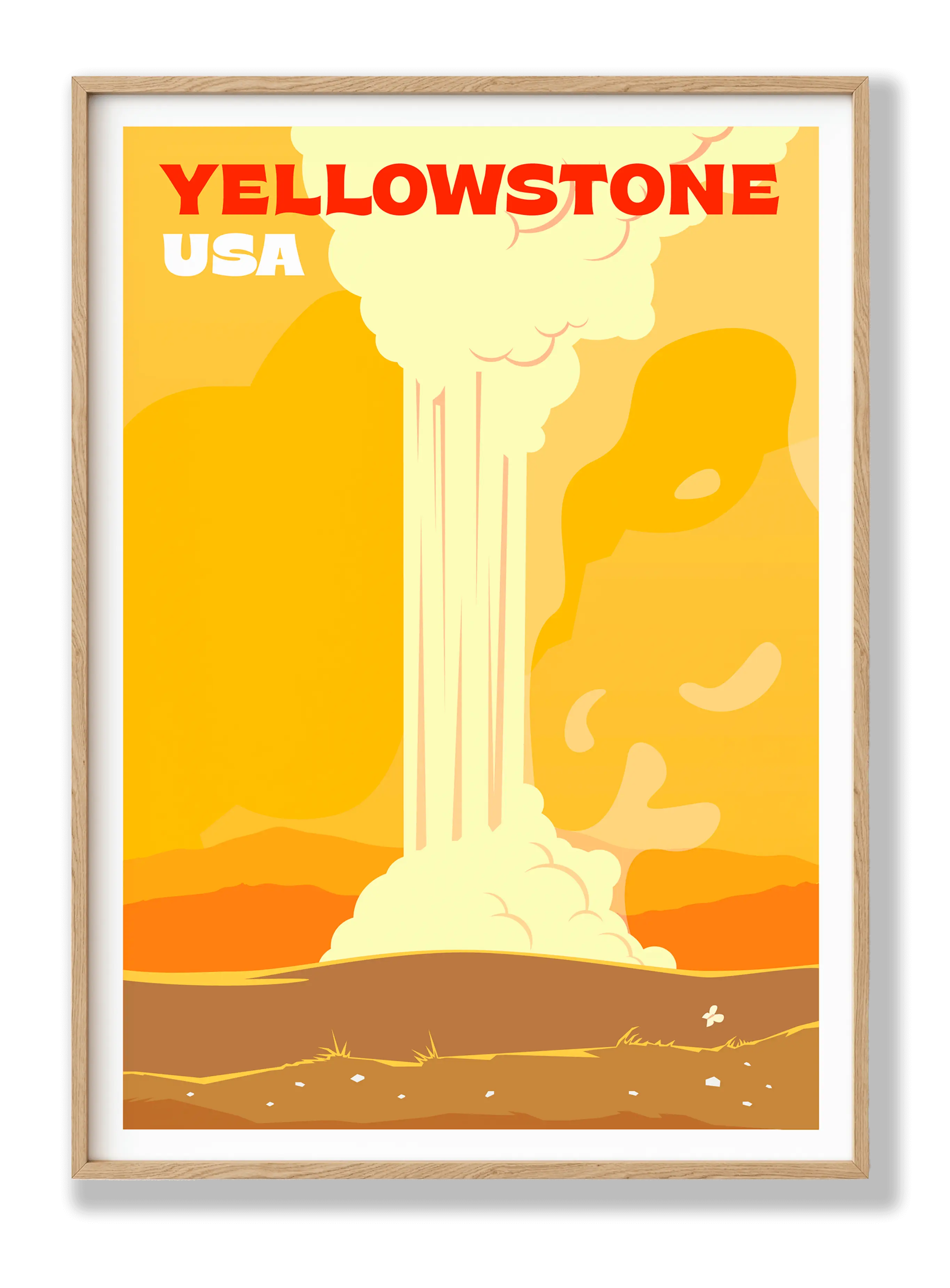 Yellowstone Plakat