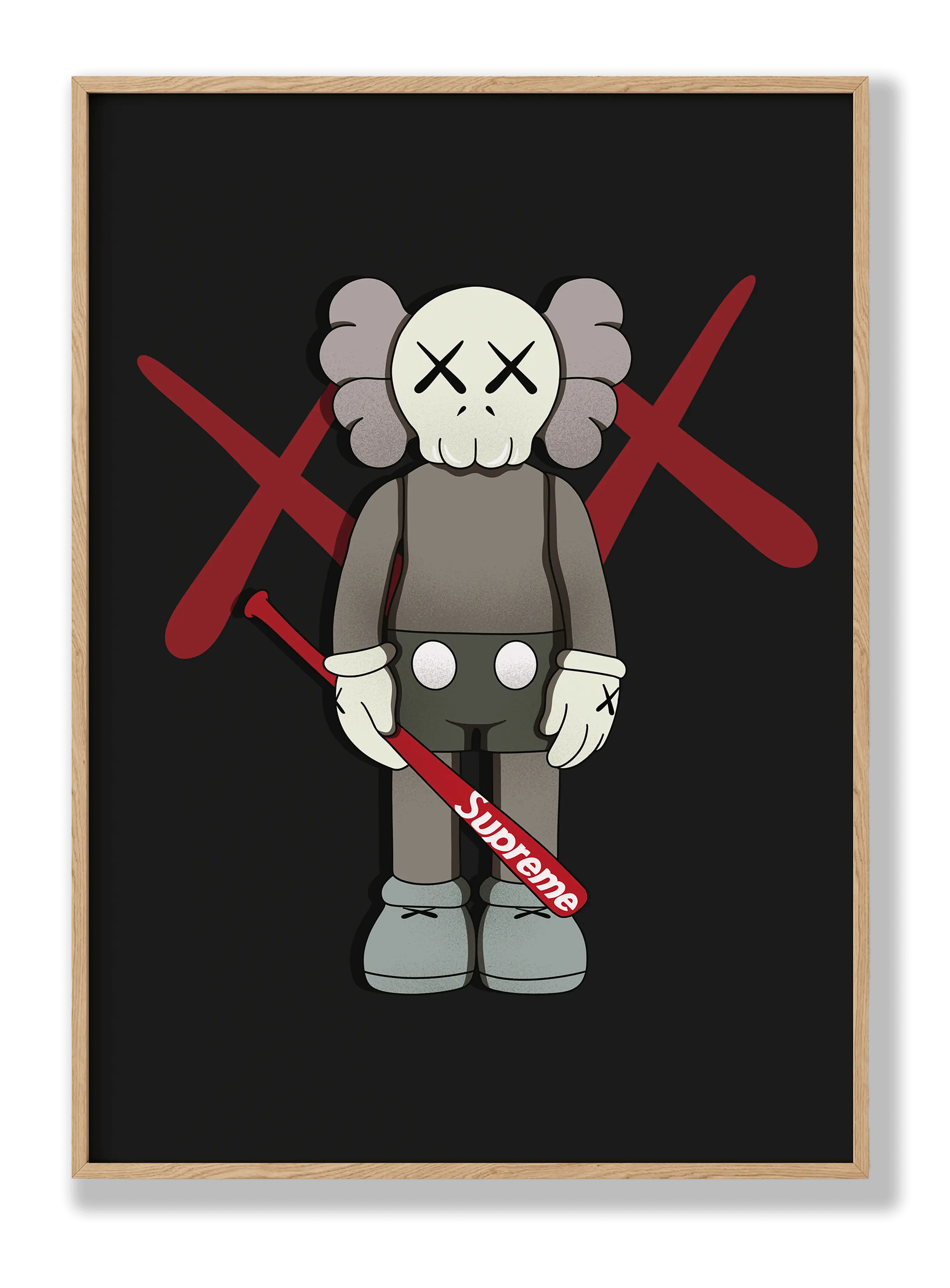 Oberste Fledermaus Poster