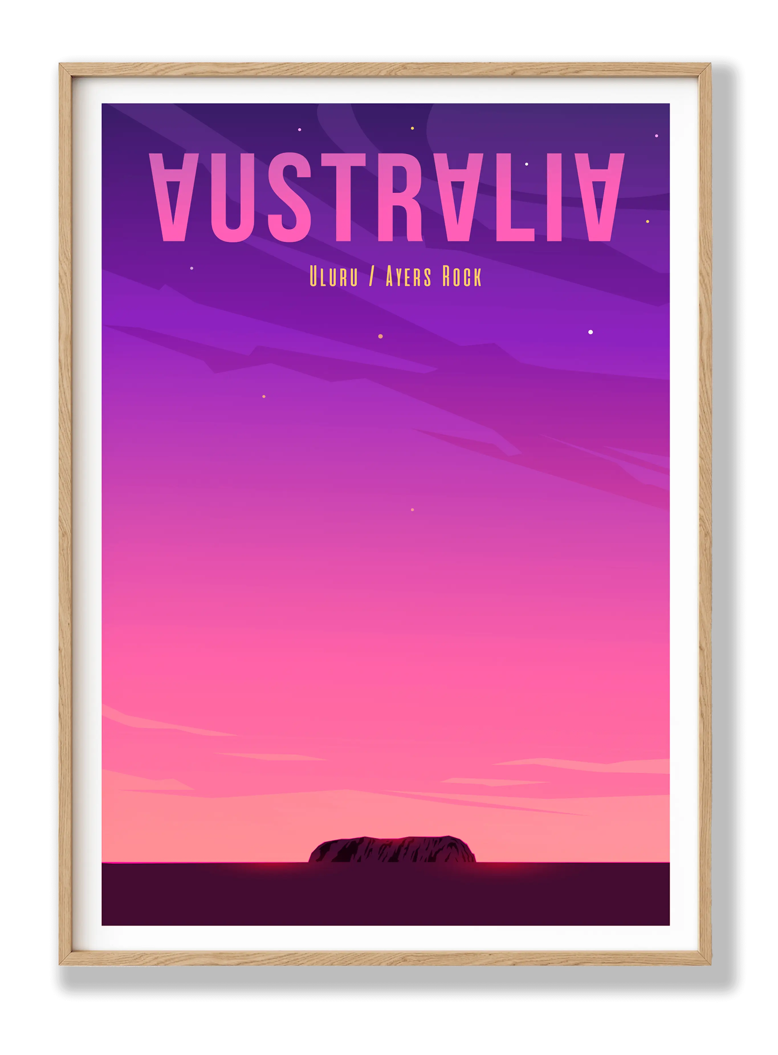 Uluru Plakat