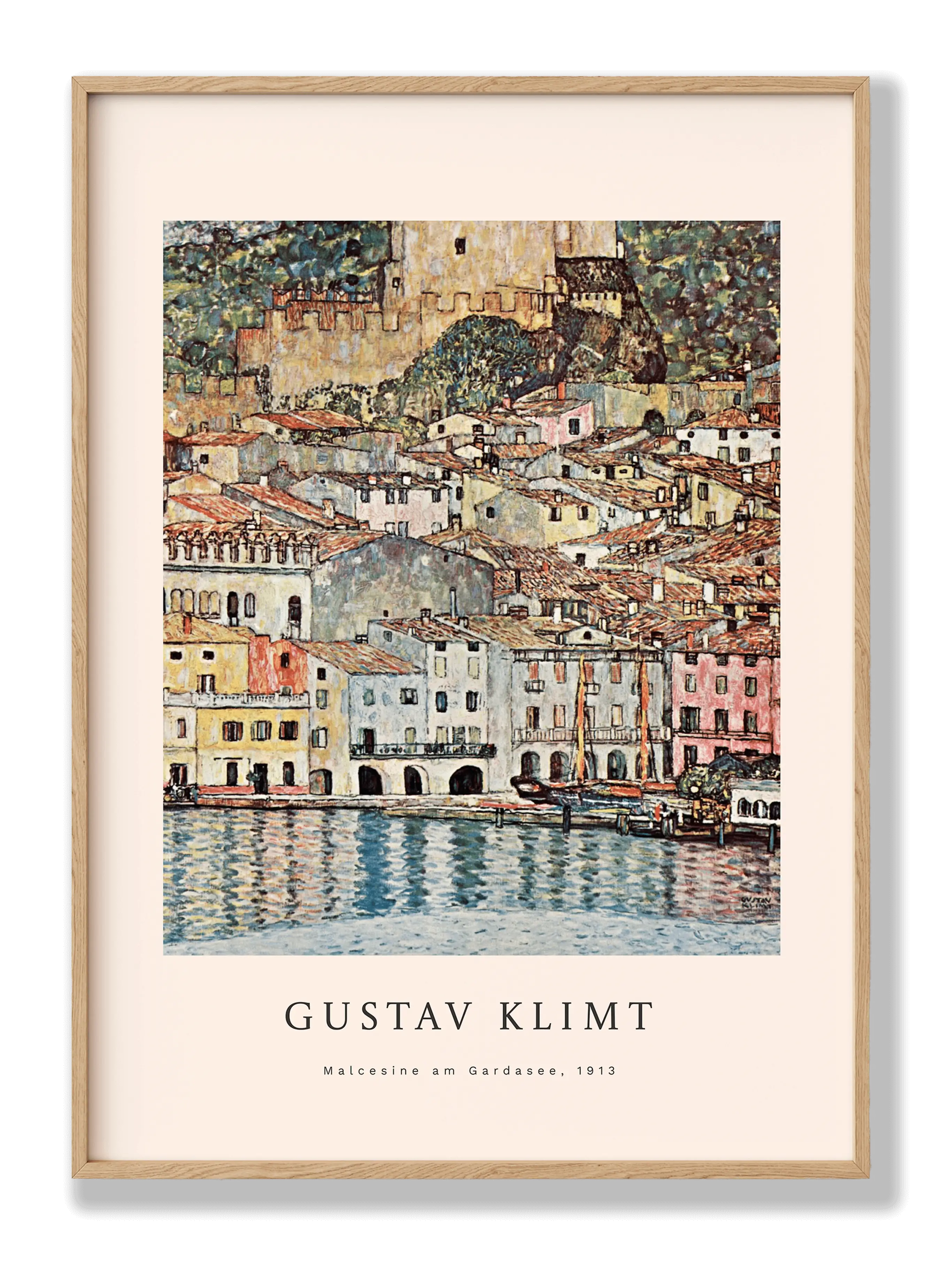 Gustav Klimt - Malcesine Am Gardasee Poster