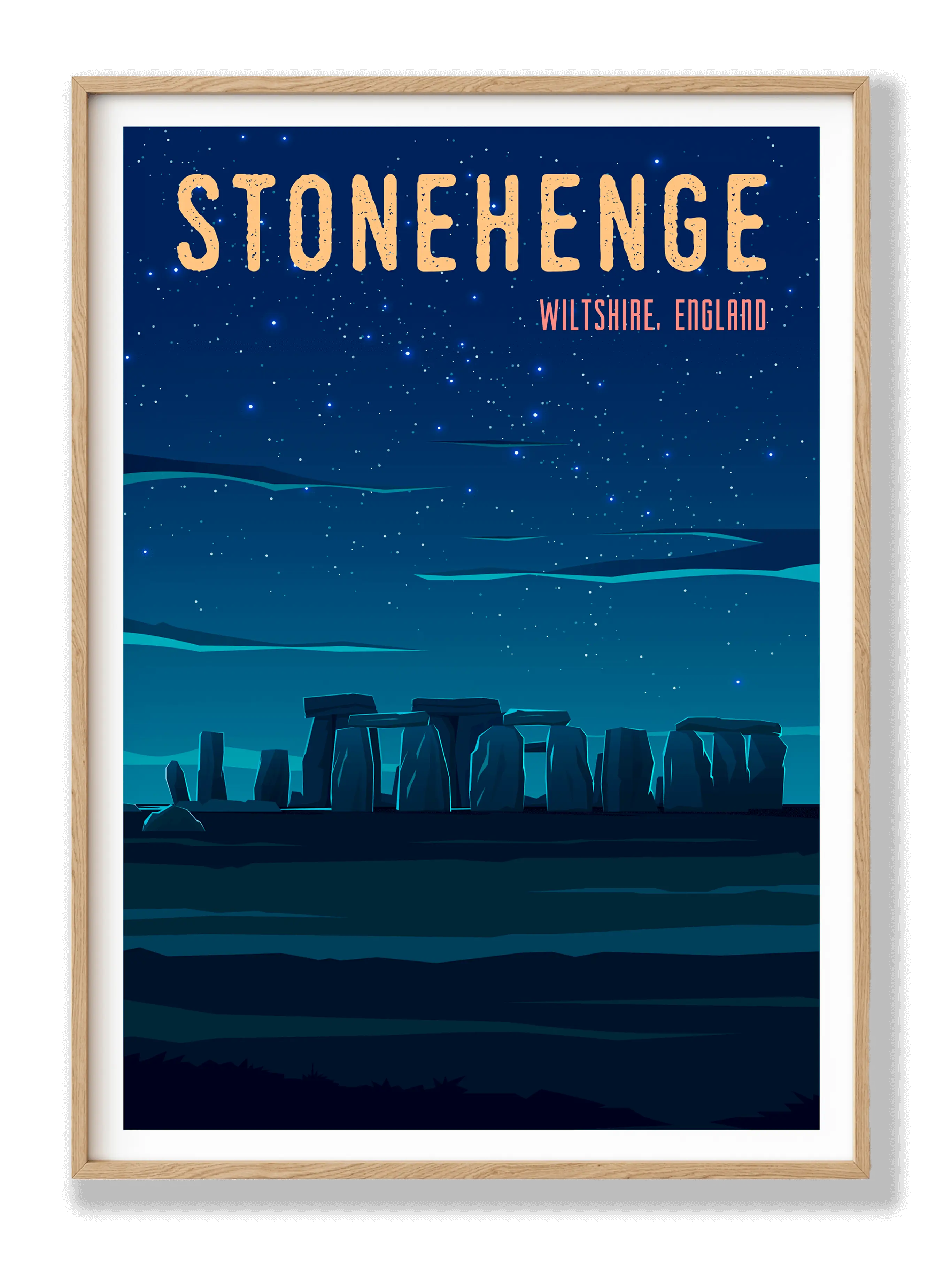 Stonehenge Plakat