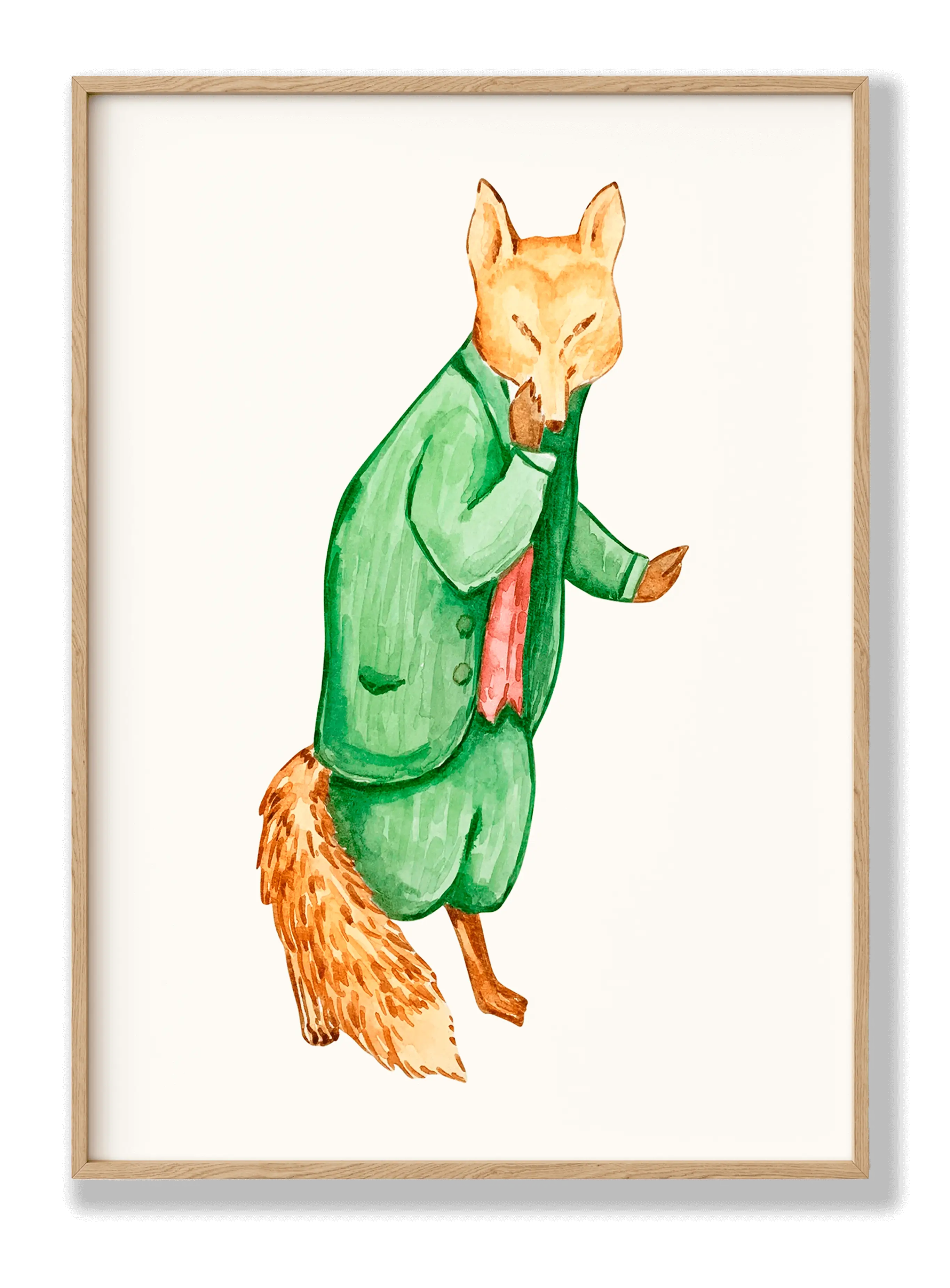 Business Fox Plakat