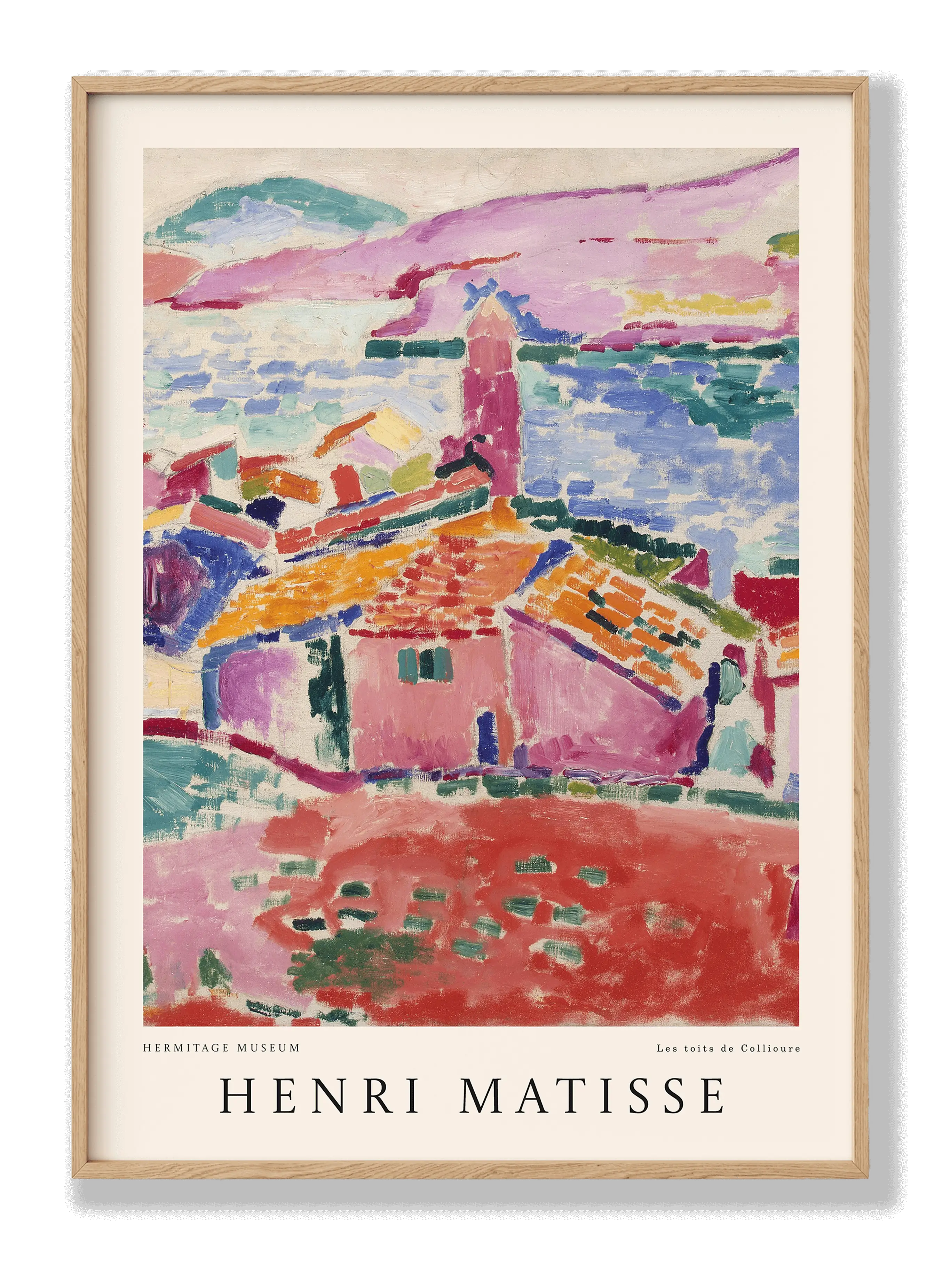 Henri Matisse - Les Toits De Collioure Plakat