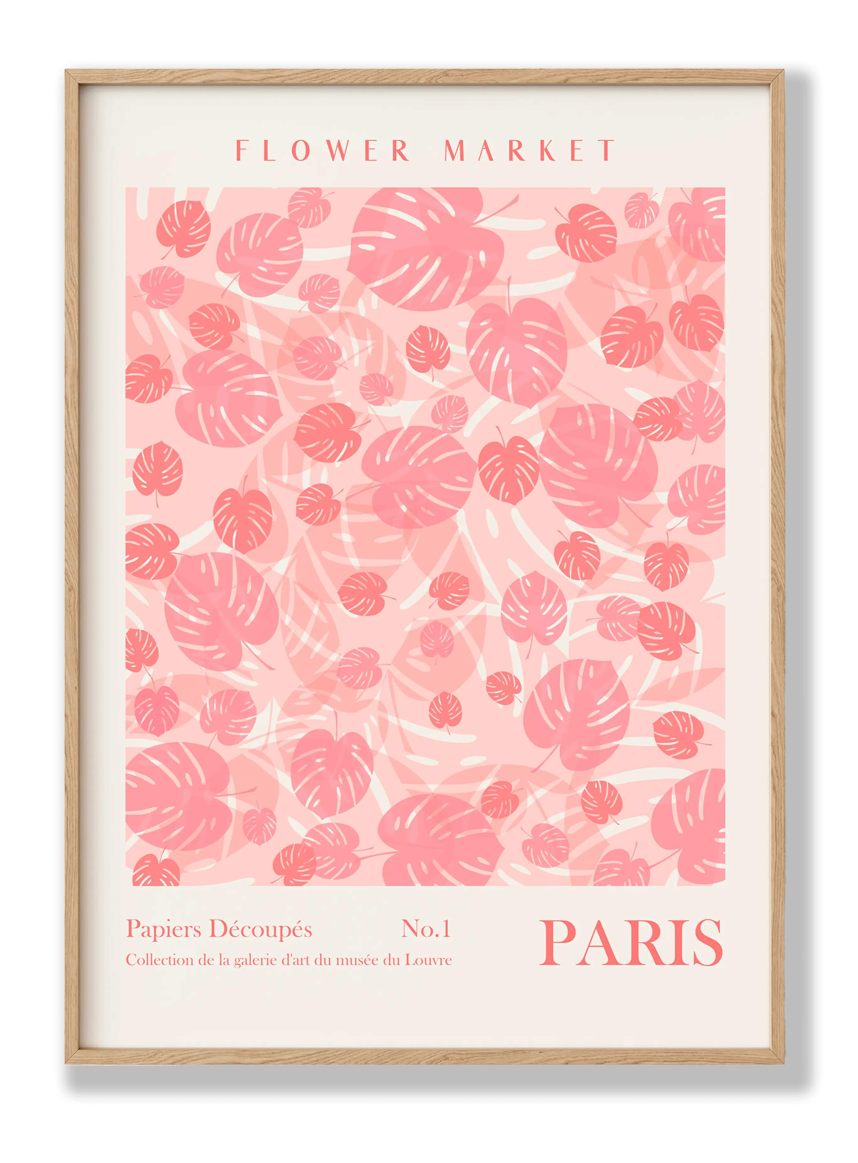 Blumenmarkt Paris Poster