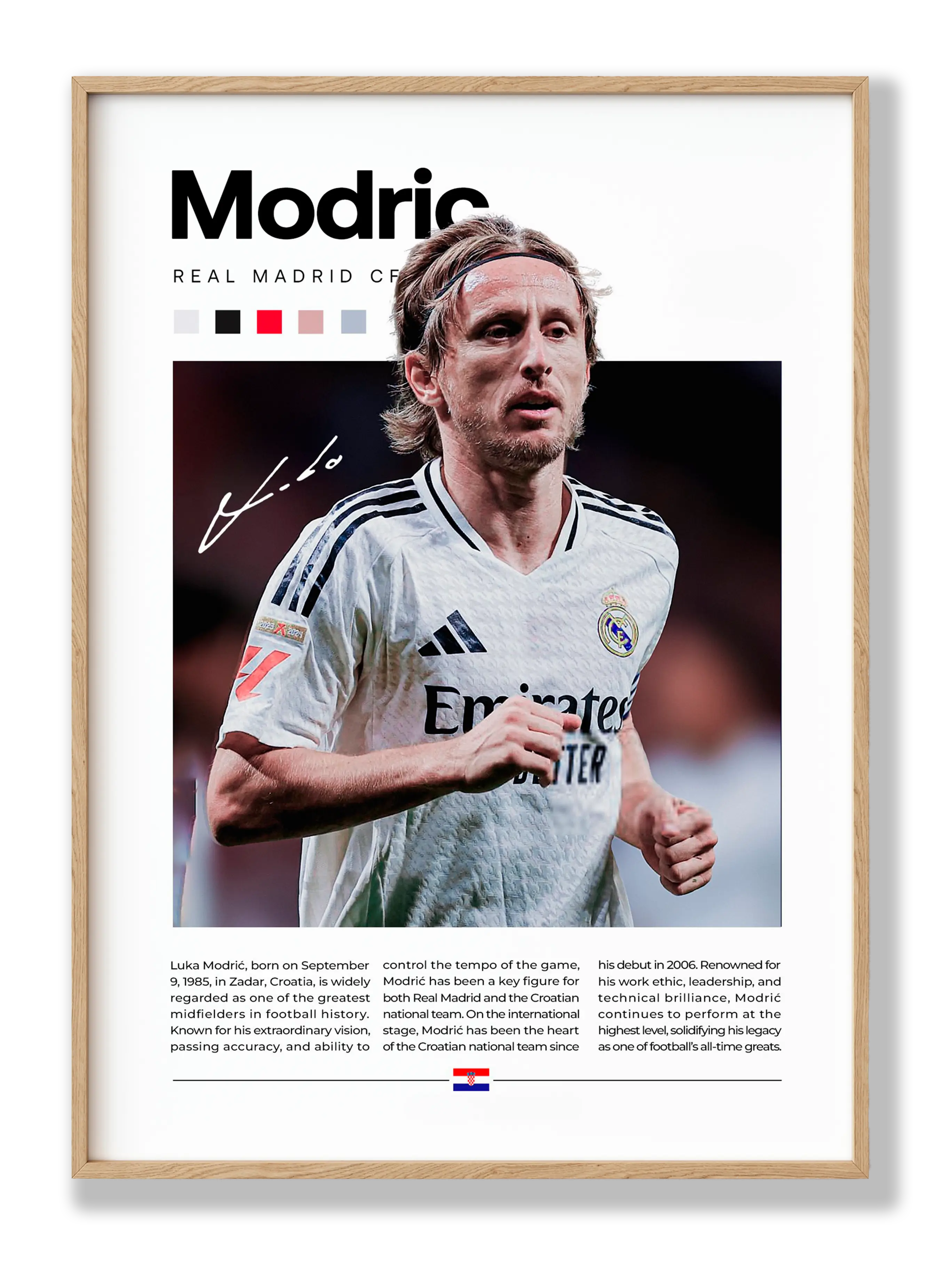 Luka Modric Poster