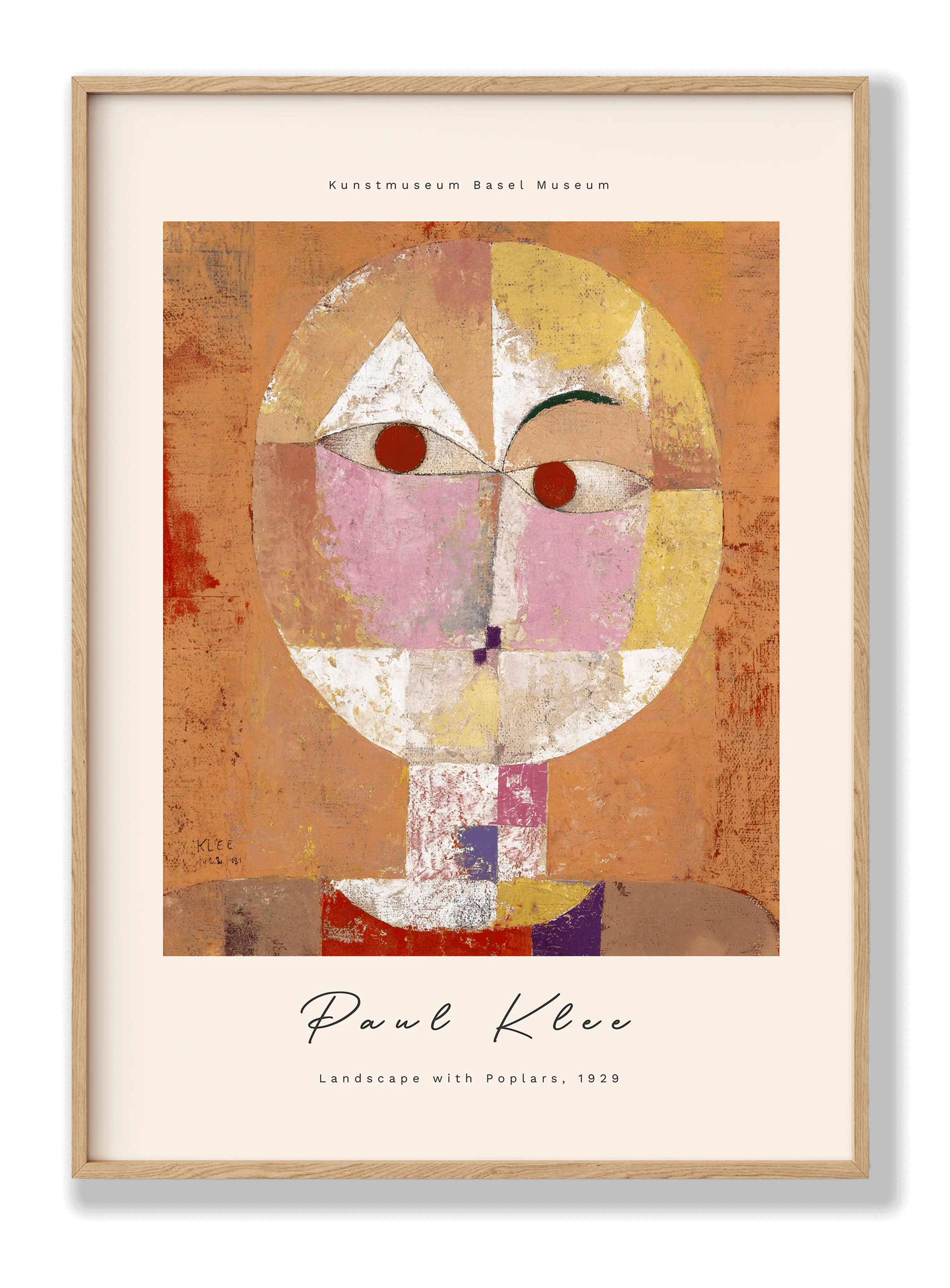 Paul Klee - Landscape With Poplars Poster