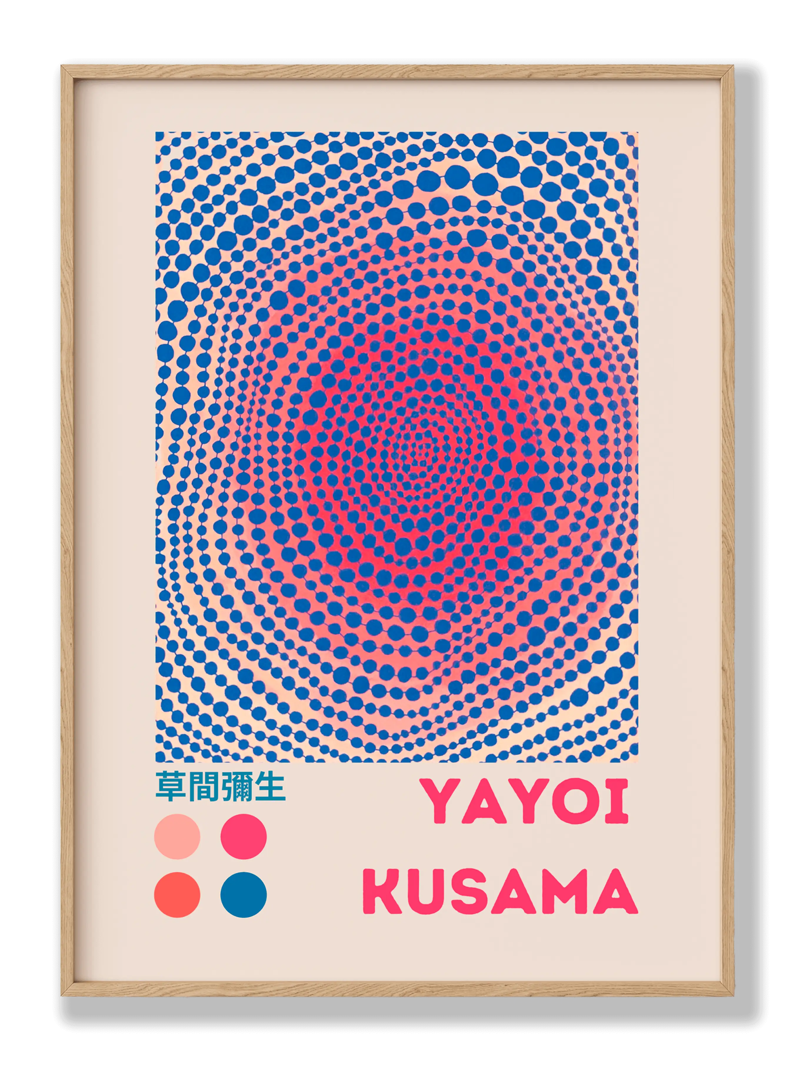 Yayoi Kusama - Morning Sun Plakat