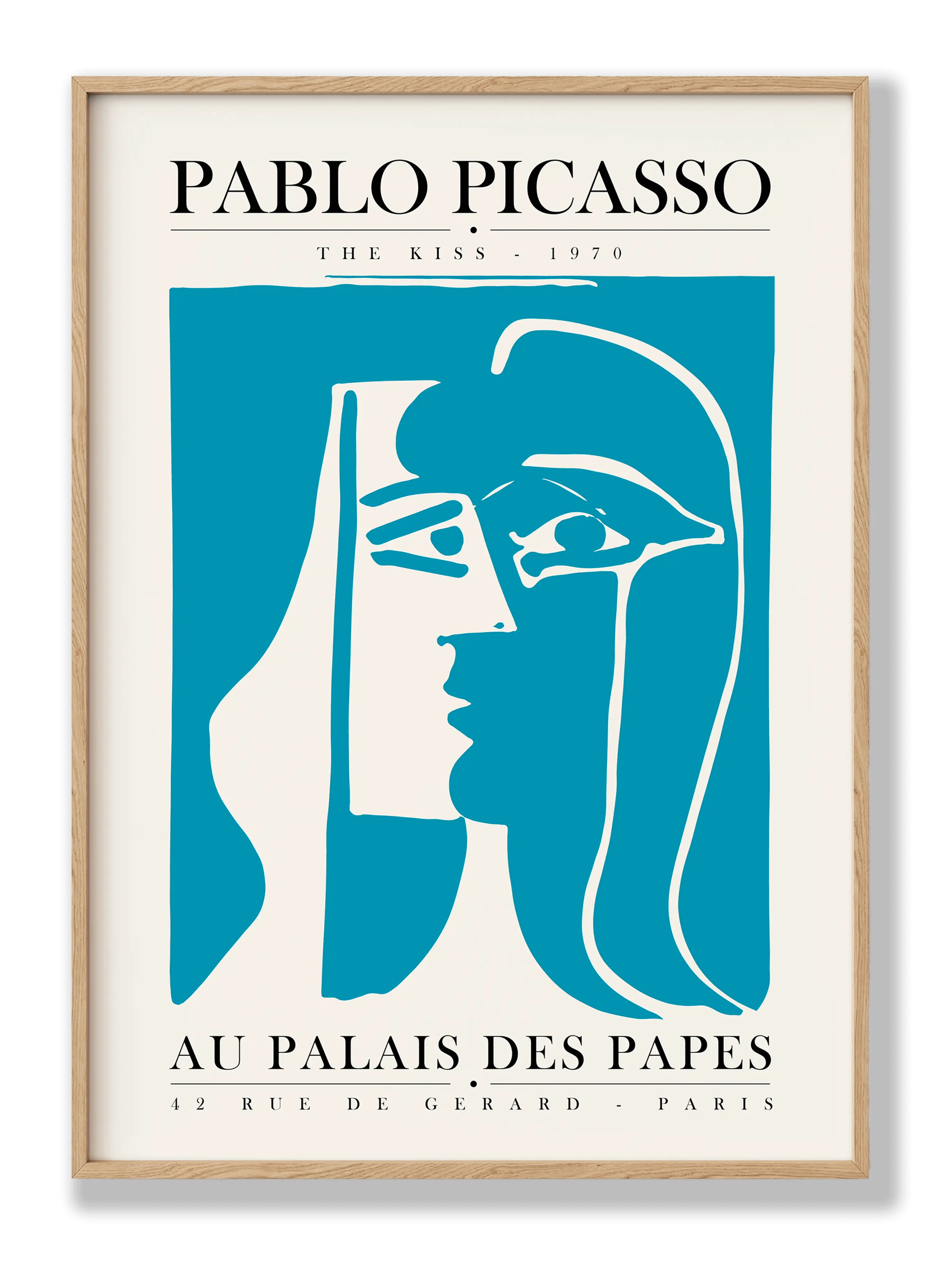 Picasso - Der Kuss Poster