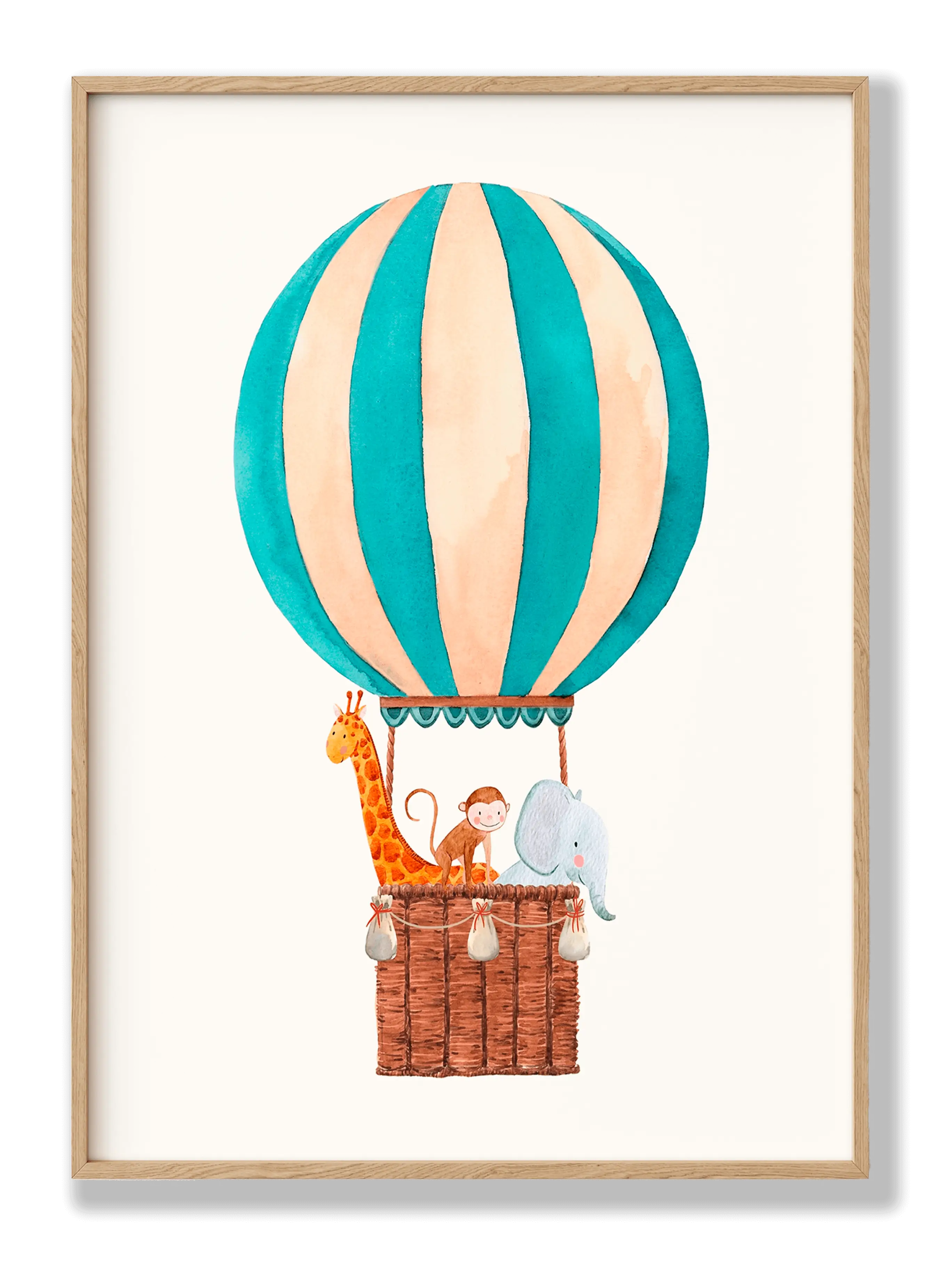 Animal Balloon Plakat