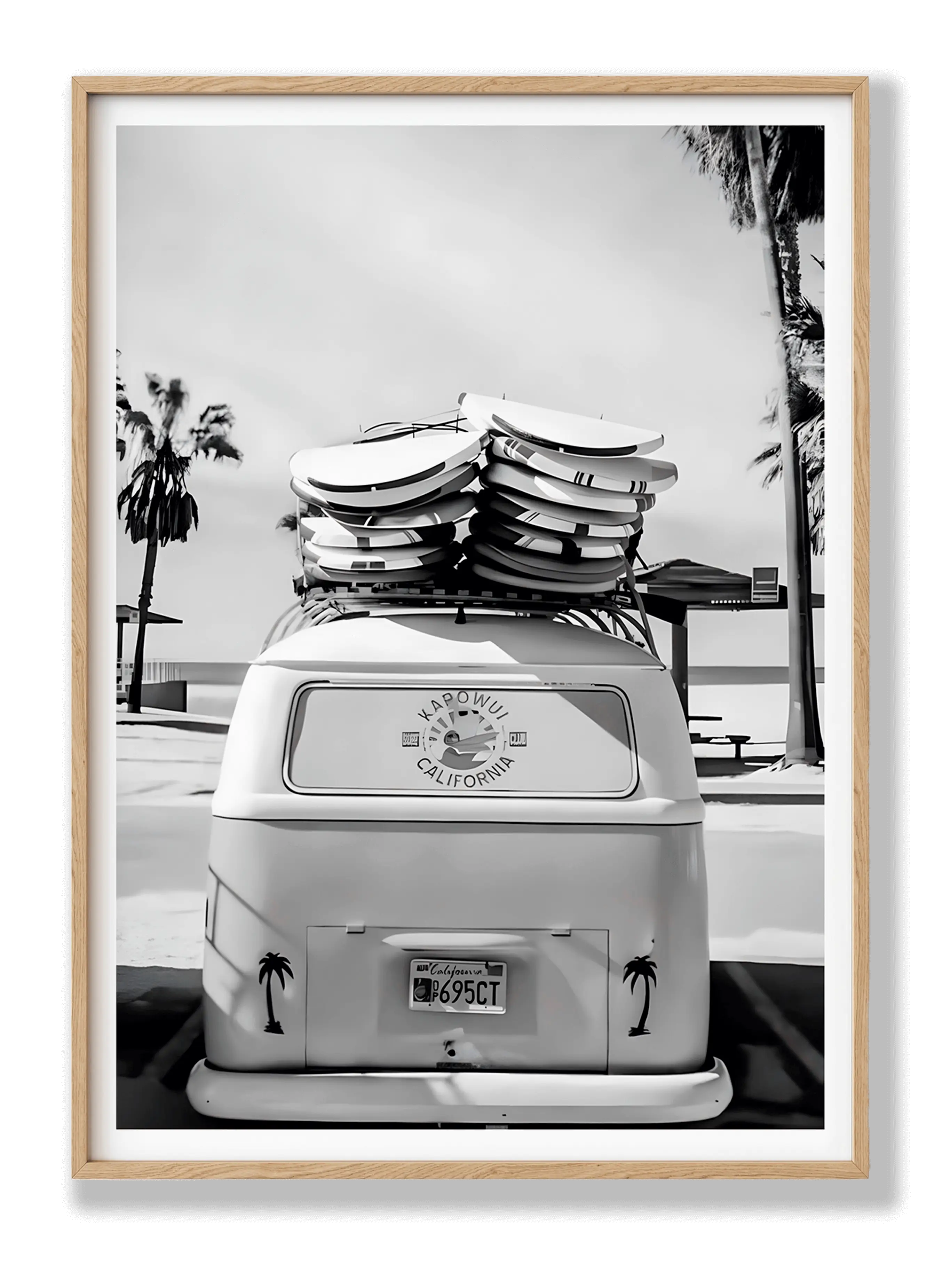 Beach Van Plakat