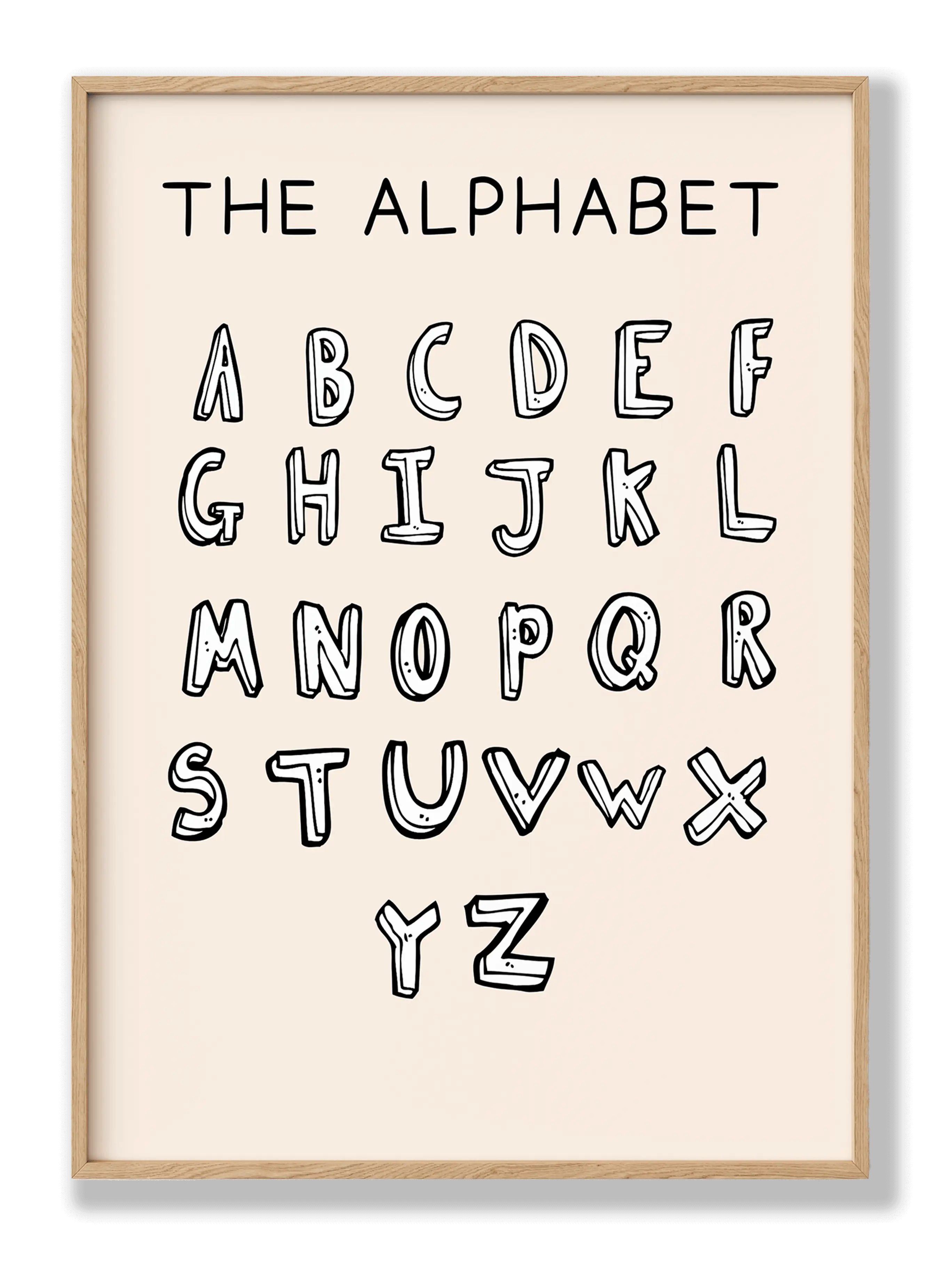 The Alphabet Poster