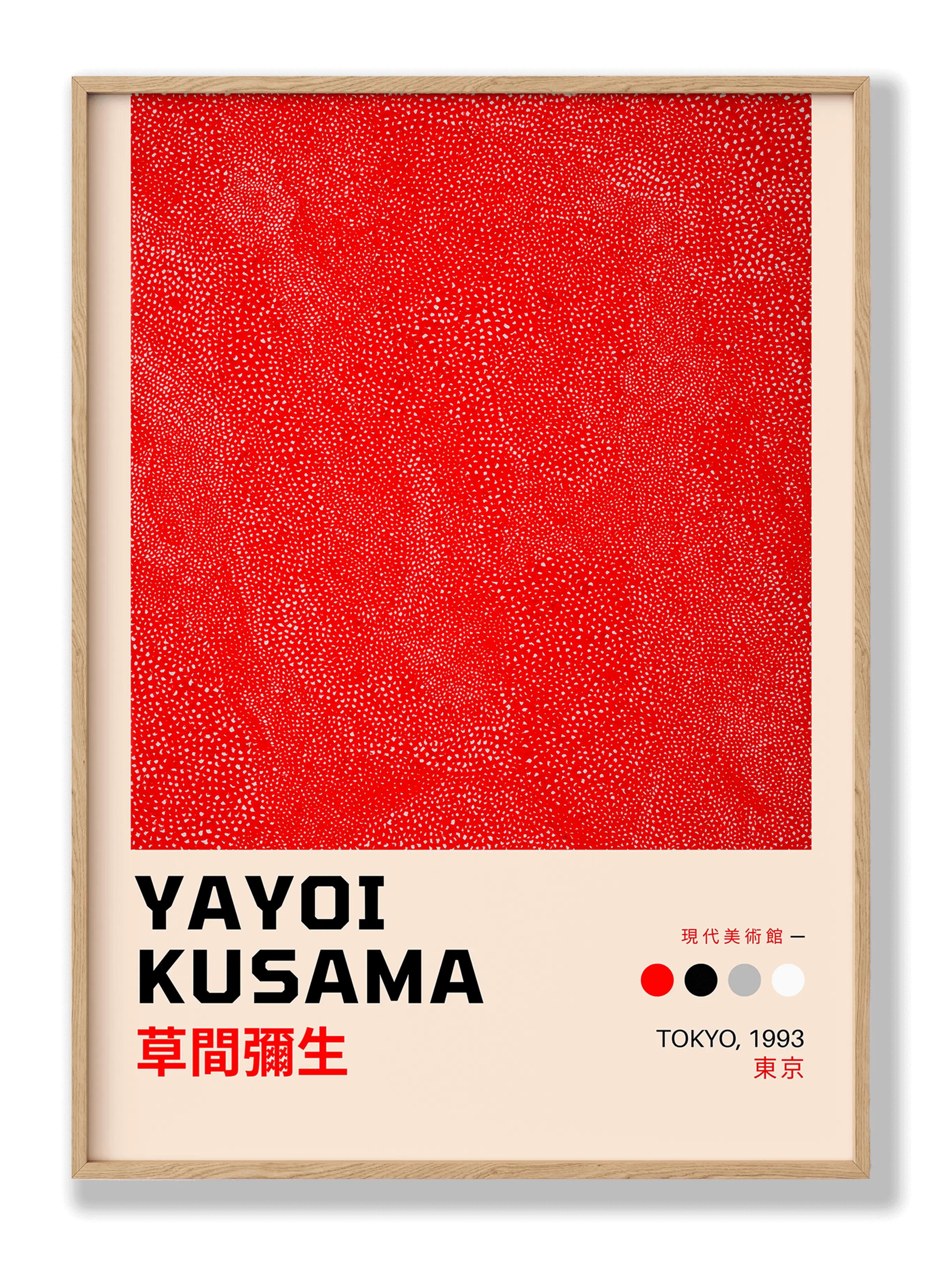 Yayoi Kusama – Tokio 1993 Poster