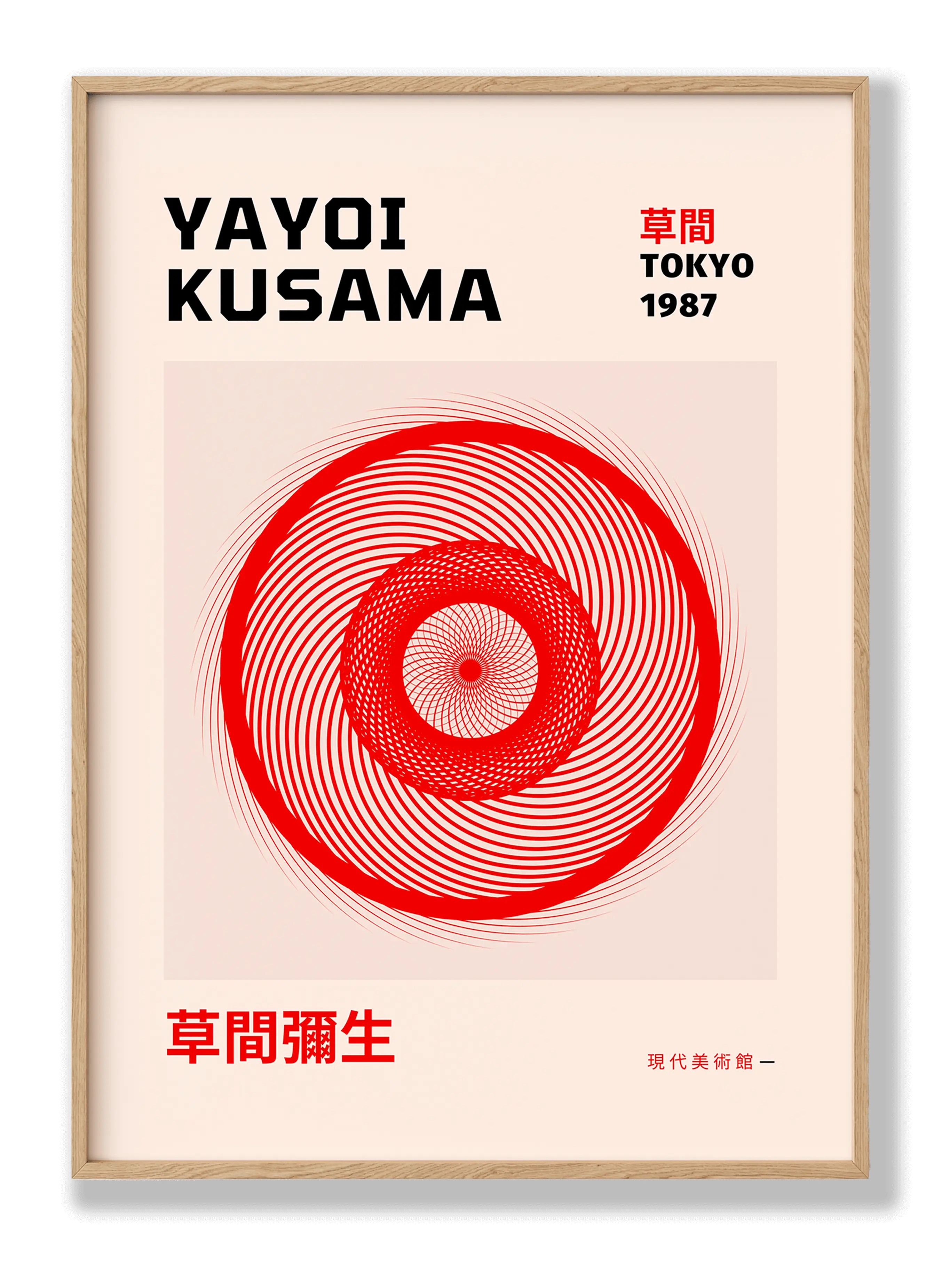 Yayoi Kusama – Tokio 1987 Poster