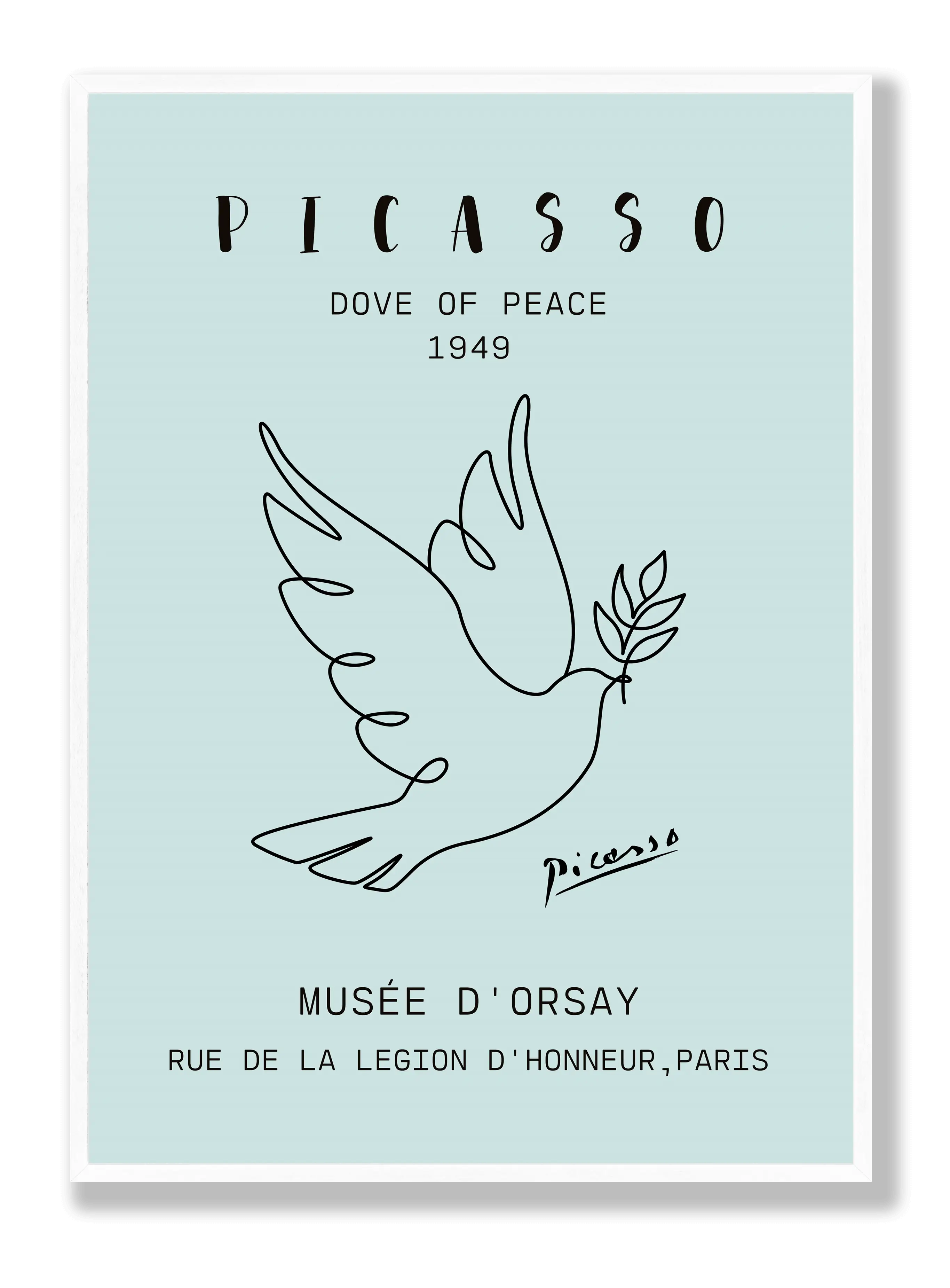 Picasso - Dove Of Peace Plakat