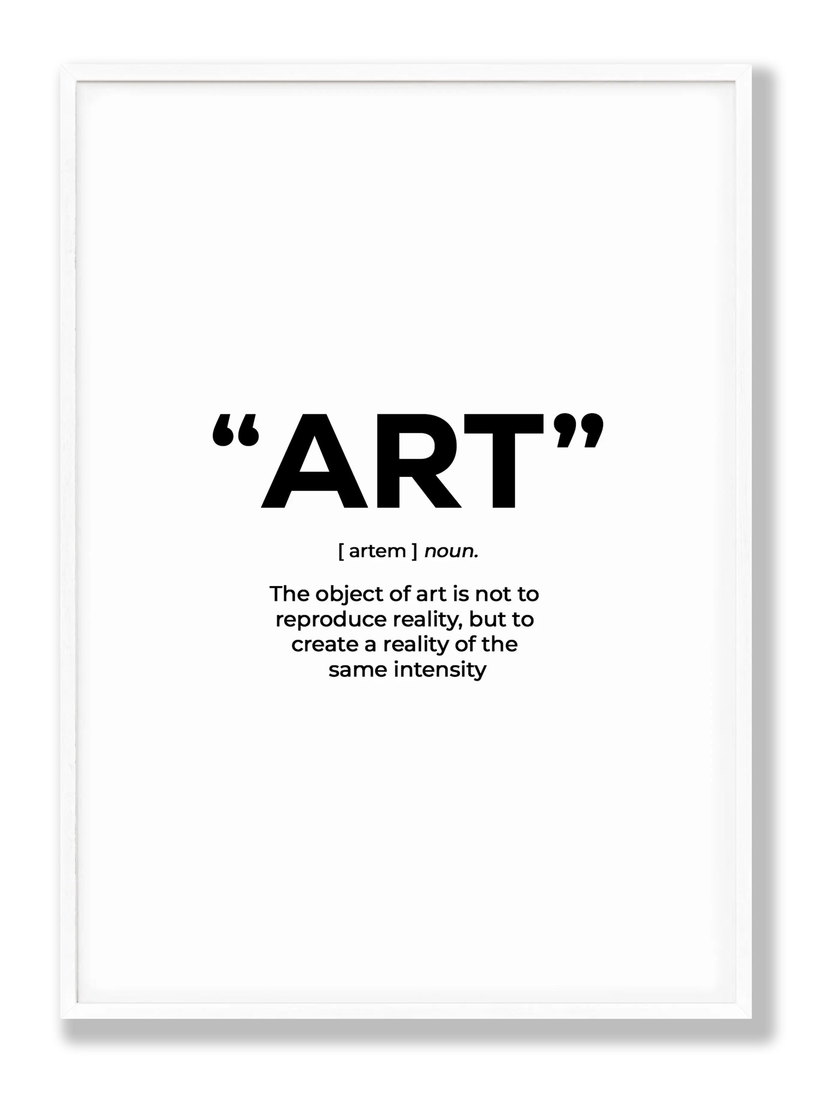 "Art" Plakat