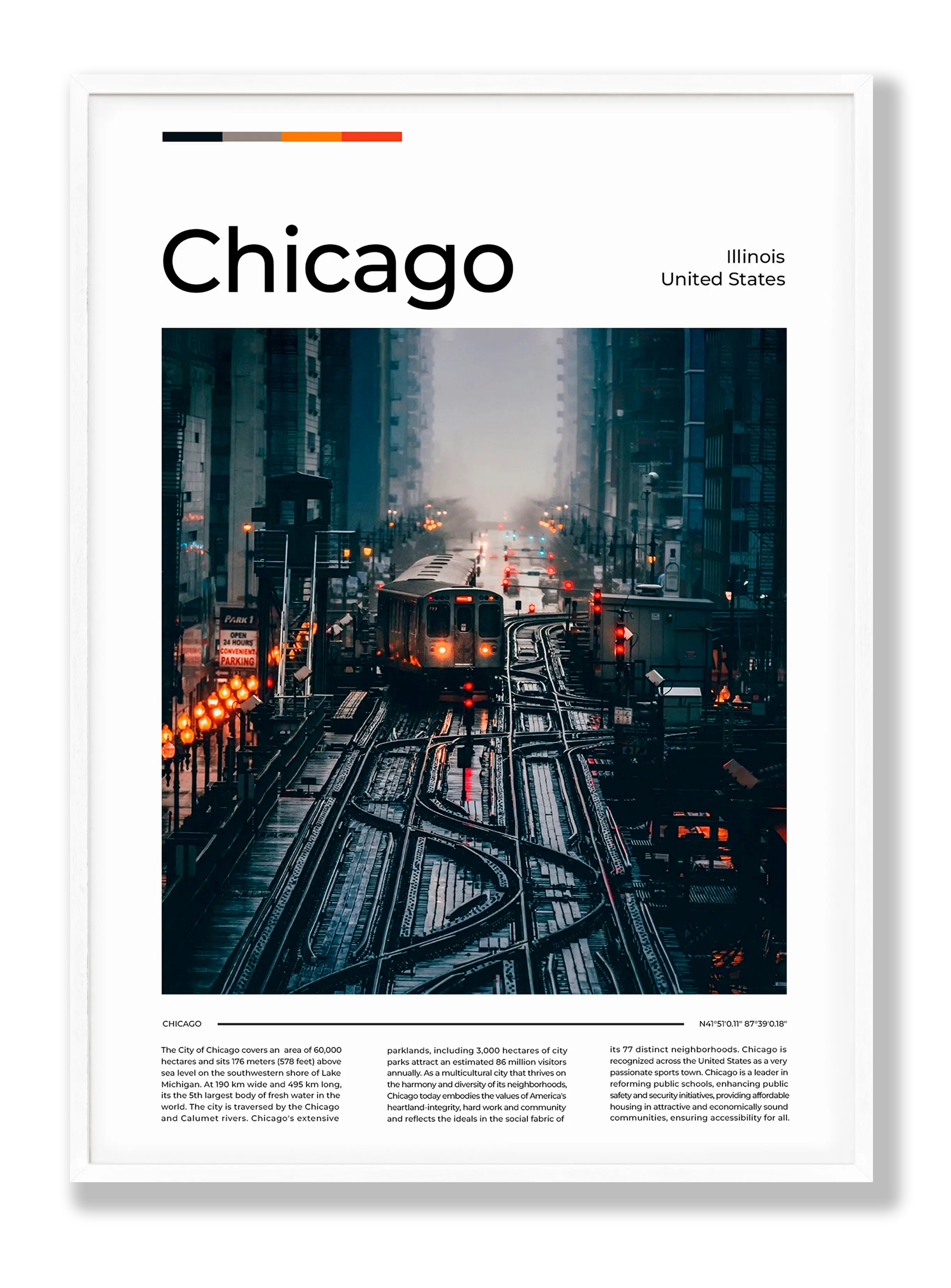 Chicago No1 Plakat