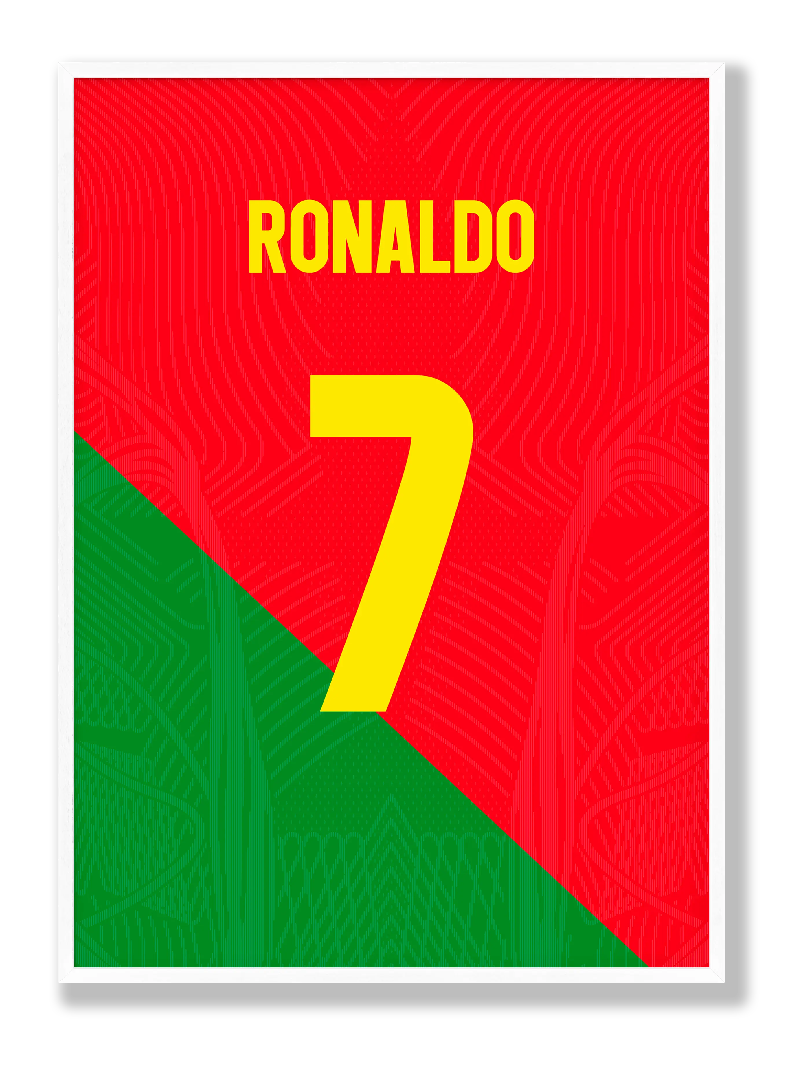 Cristiano Ronaldo Shirt Plakat