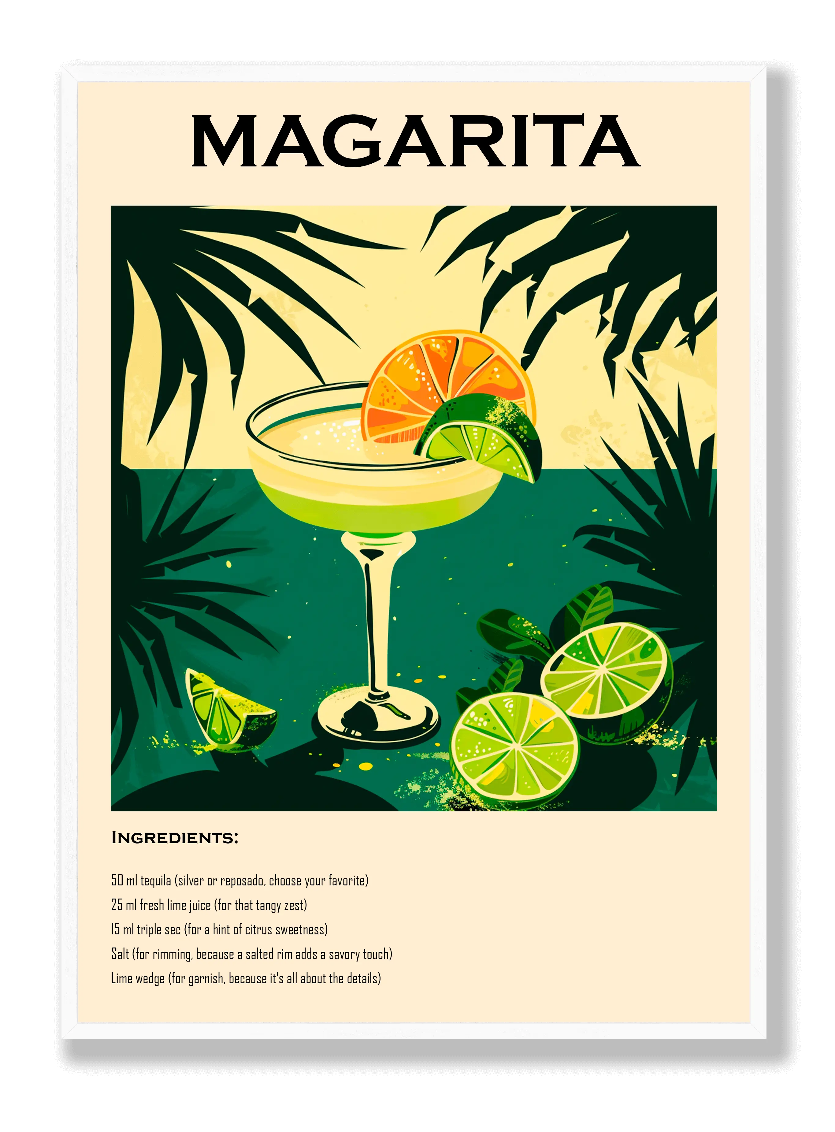Margarita Poster