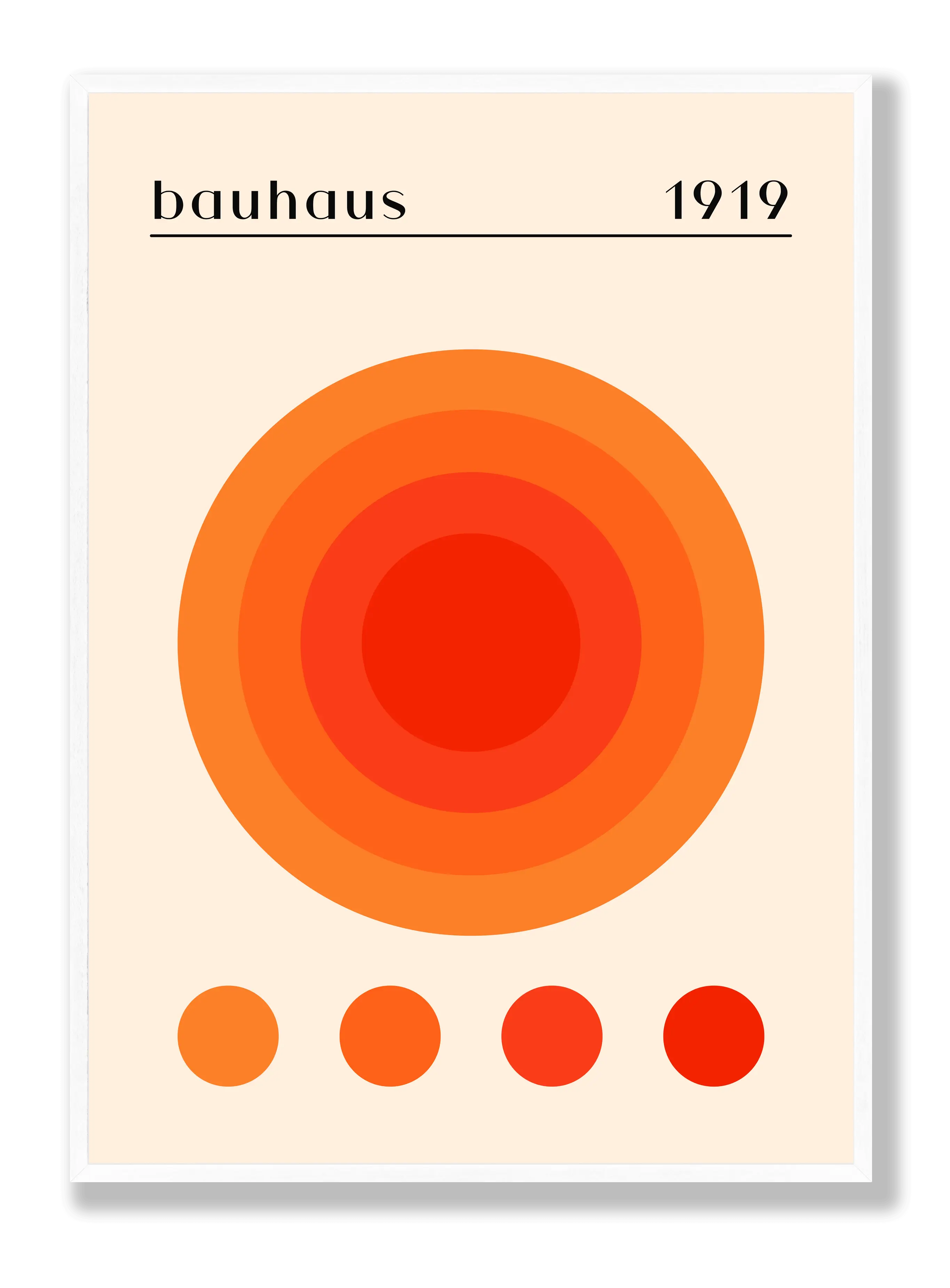 Bauhaus Color Change Poster