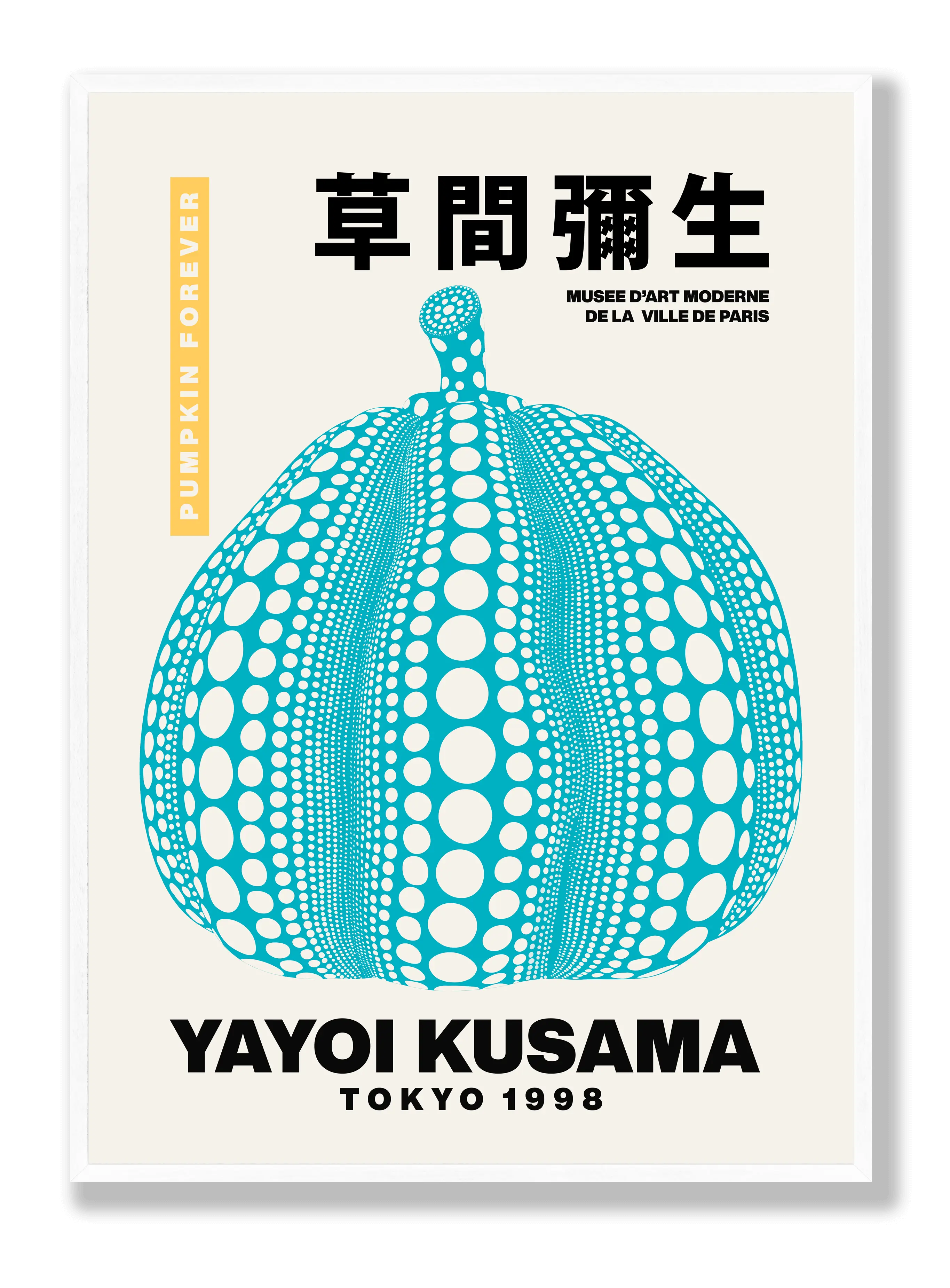 Yayoi Kusama - Pumpkin Forever Plakat