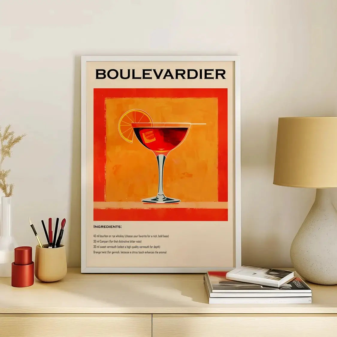 Boulevardier Plakat