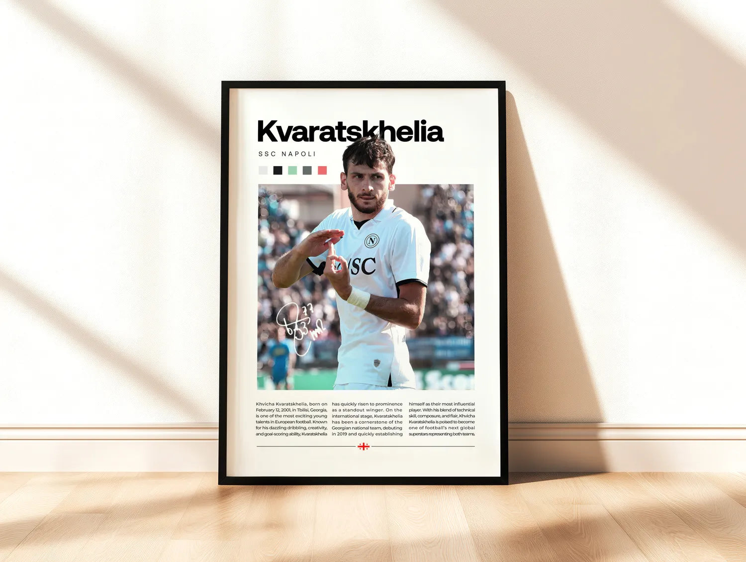 Kvaratskhelia Plakat