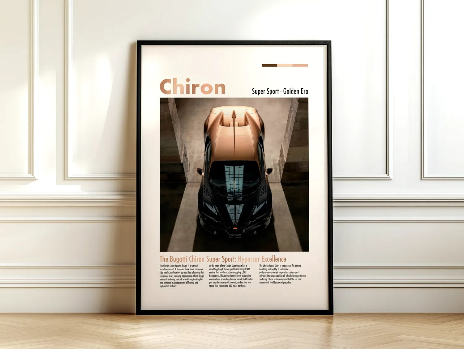 Bugatti Chiron Super Sport Plakat