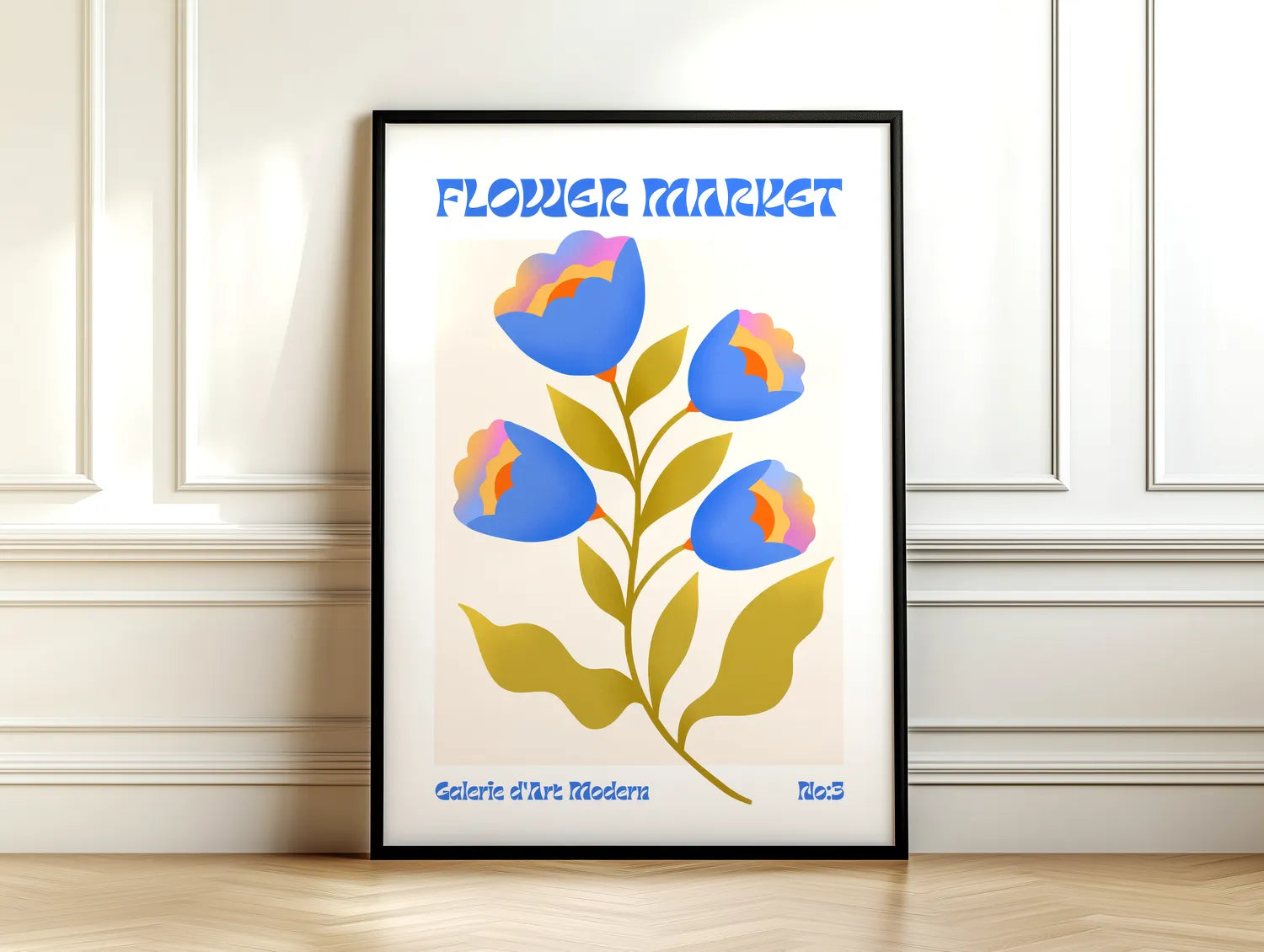 Flower Market Rio Plakat