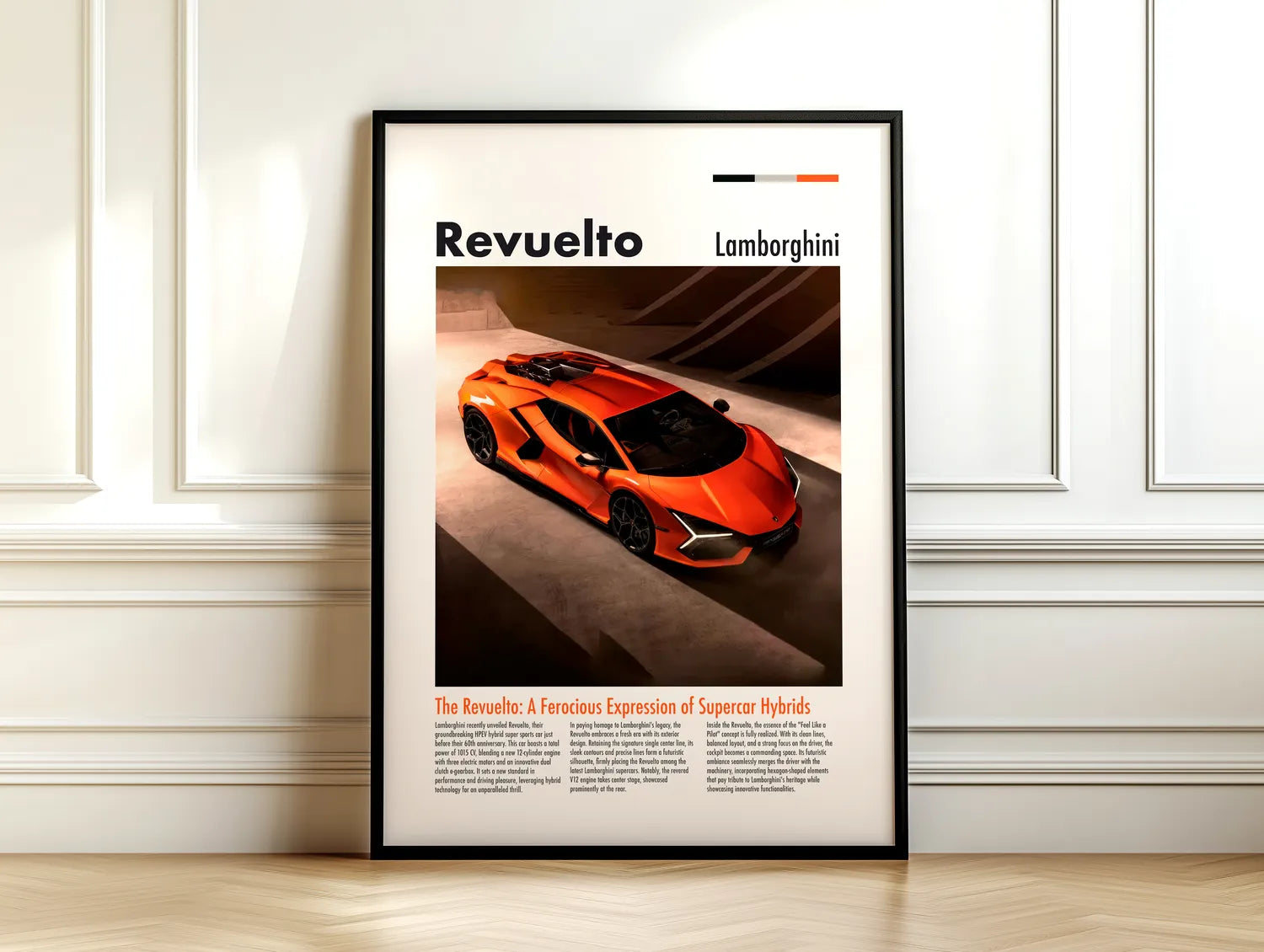 Lamborghini Revuelto Plakat