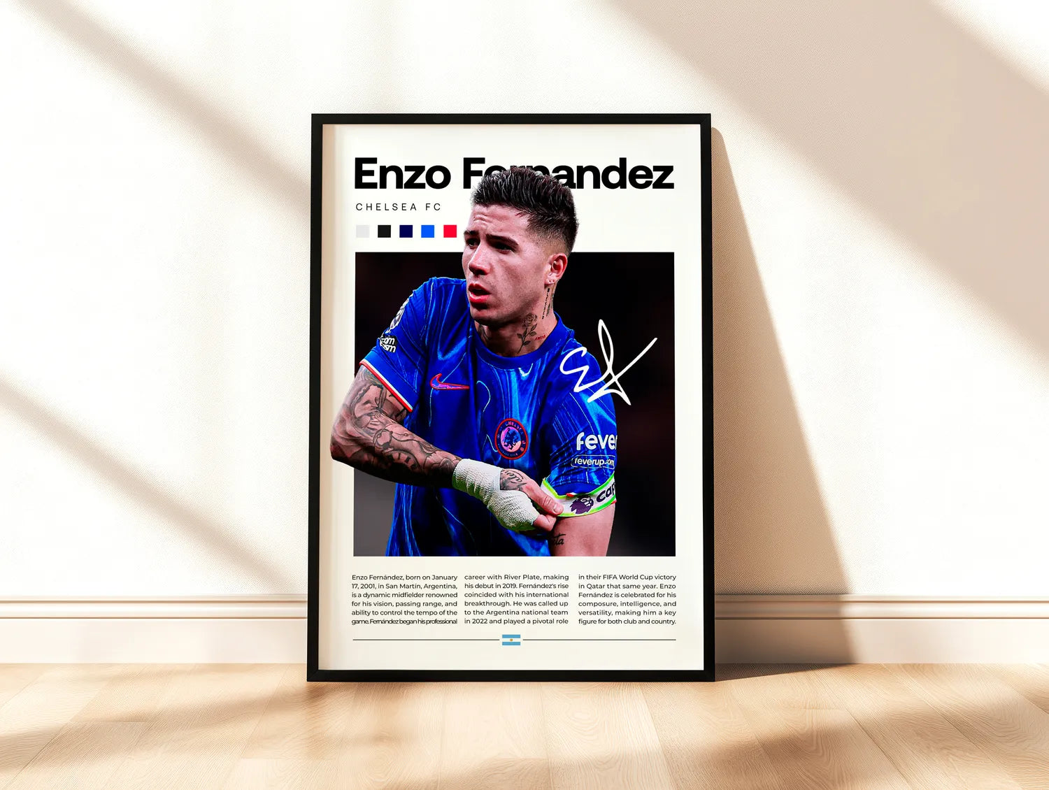 Enzo Fernandez Plakat