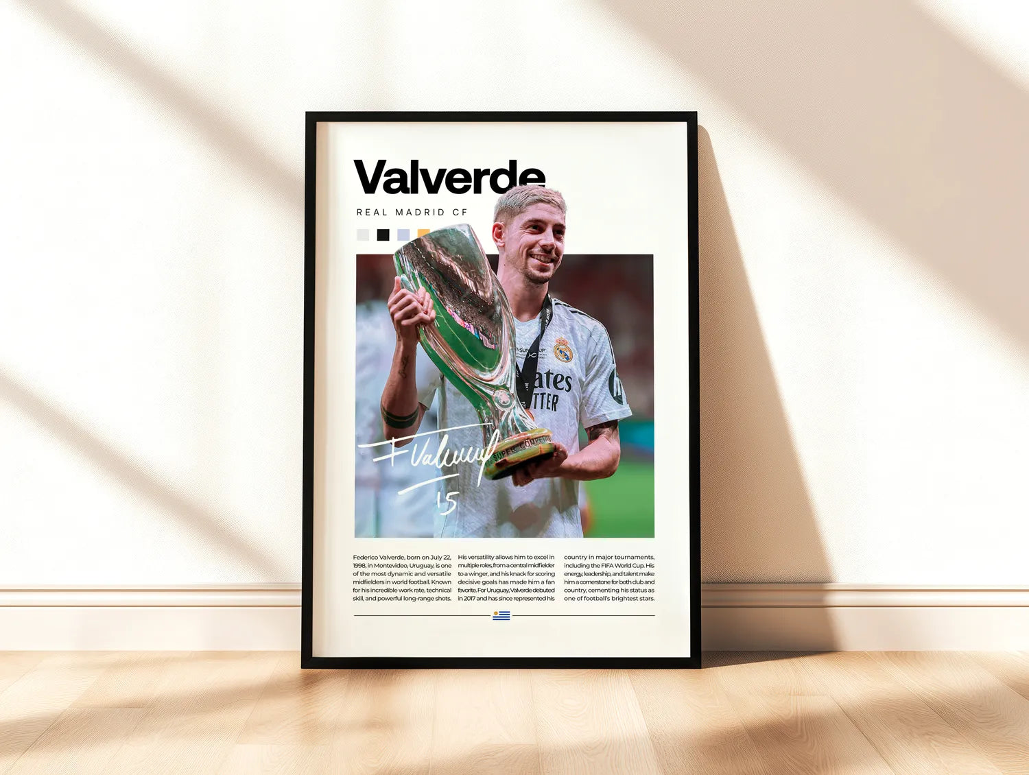 Federico Valverde Plakat