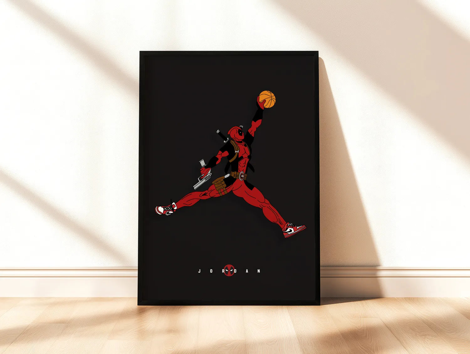 Deadpool x Jordan Plakat